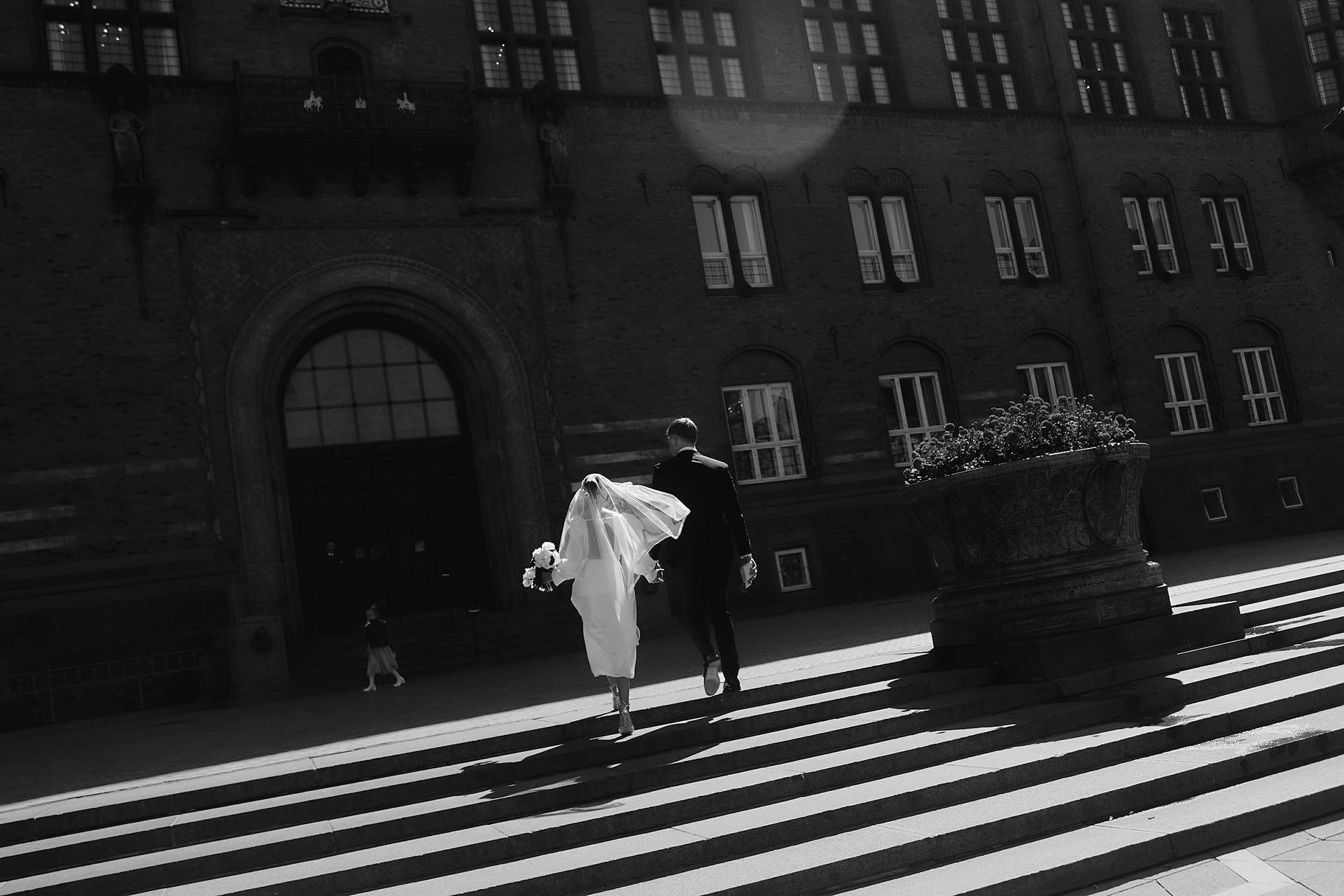 Heading to Copenhagen City Hall
