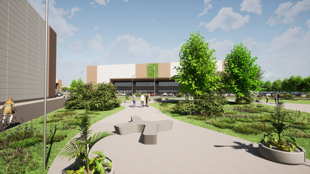 Speculative Logistics campus - Germany