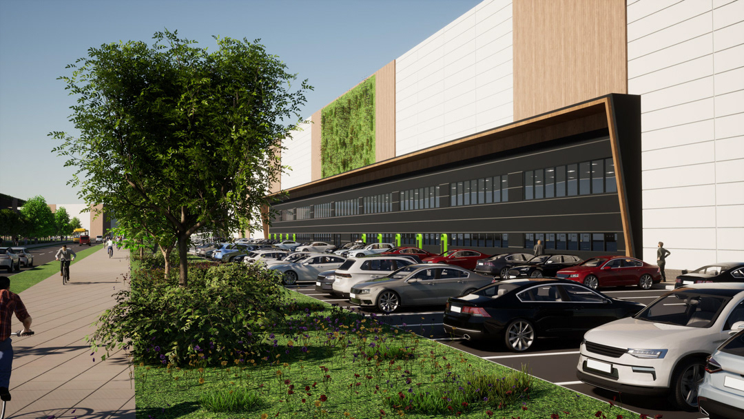 Speculative Logistics campus - Germany