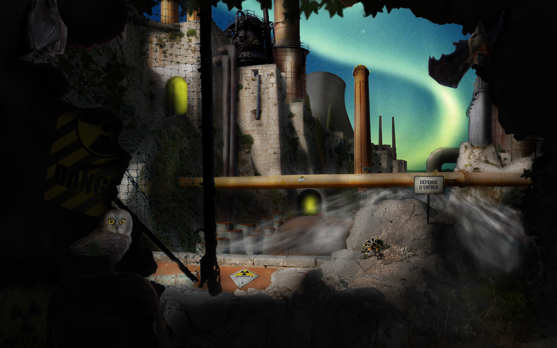 matte painting • nuit