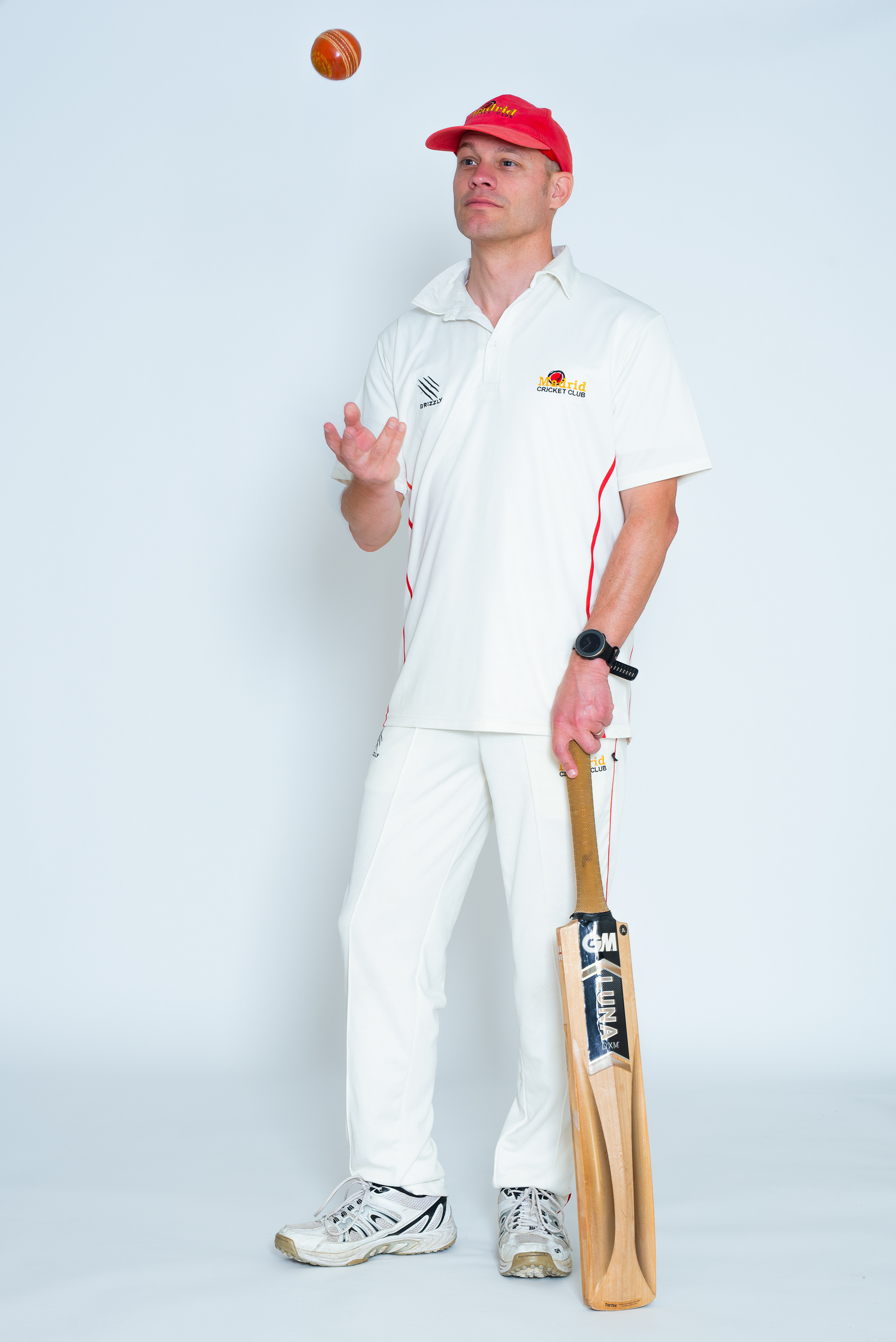 The Cricketer - Self-portrait