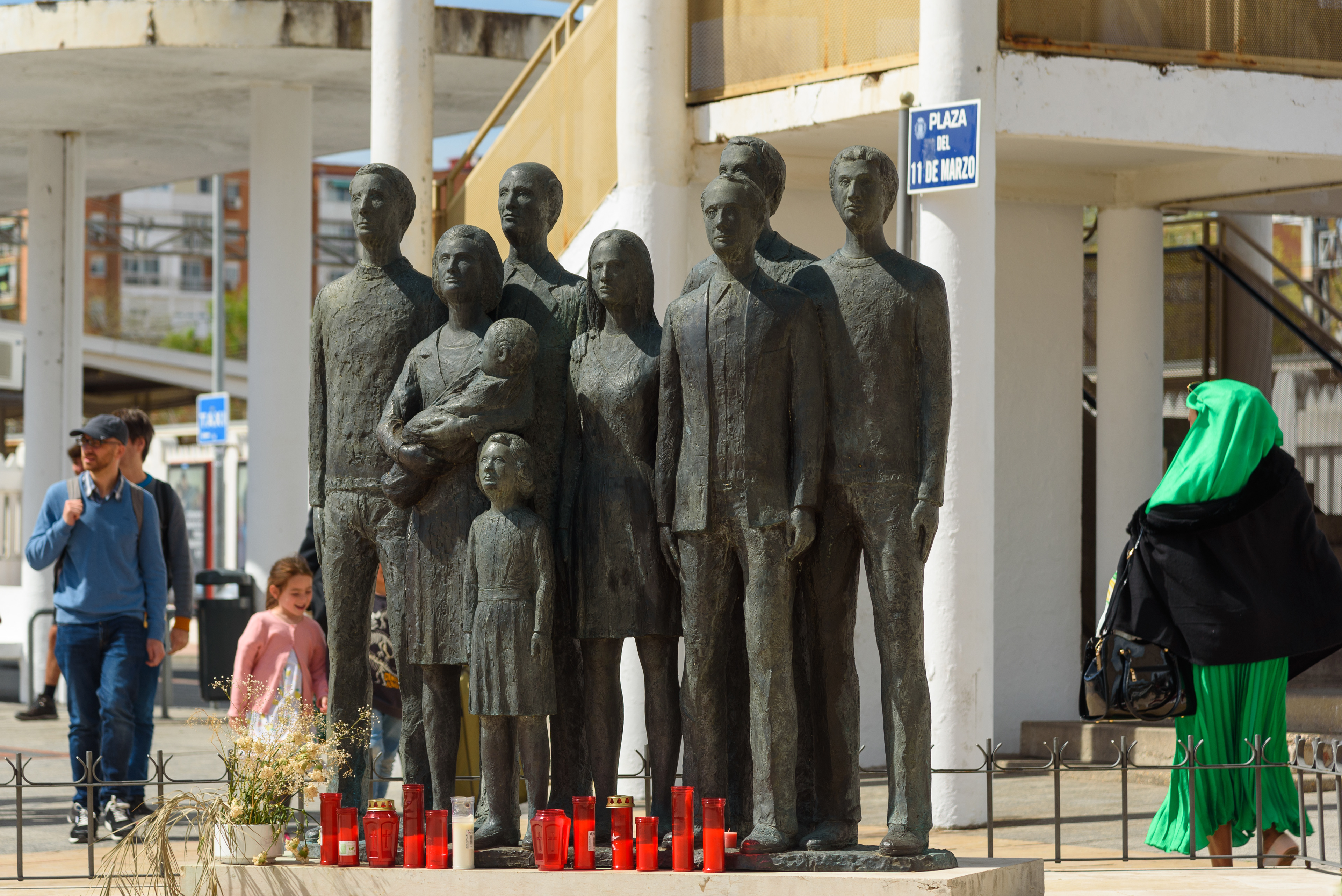 11M Memorial with Colours