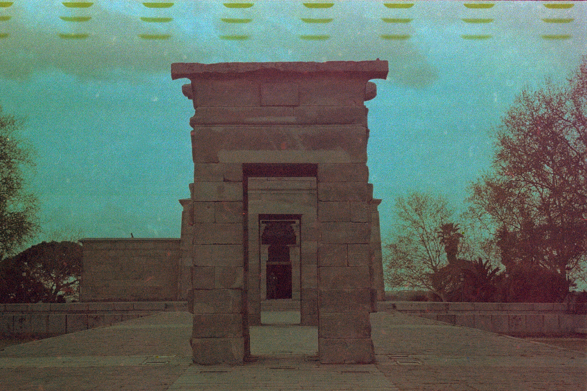 Templo Debod, Madrid. Taken in 2006, developed in 2025
