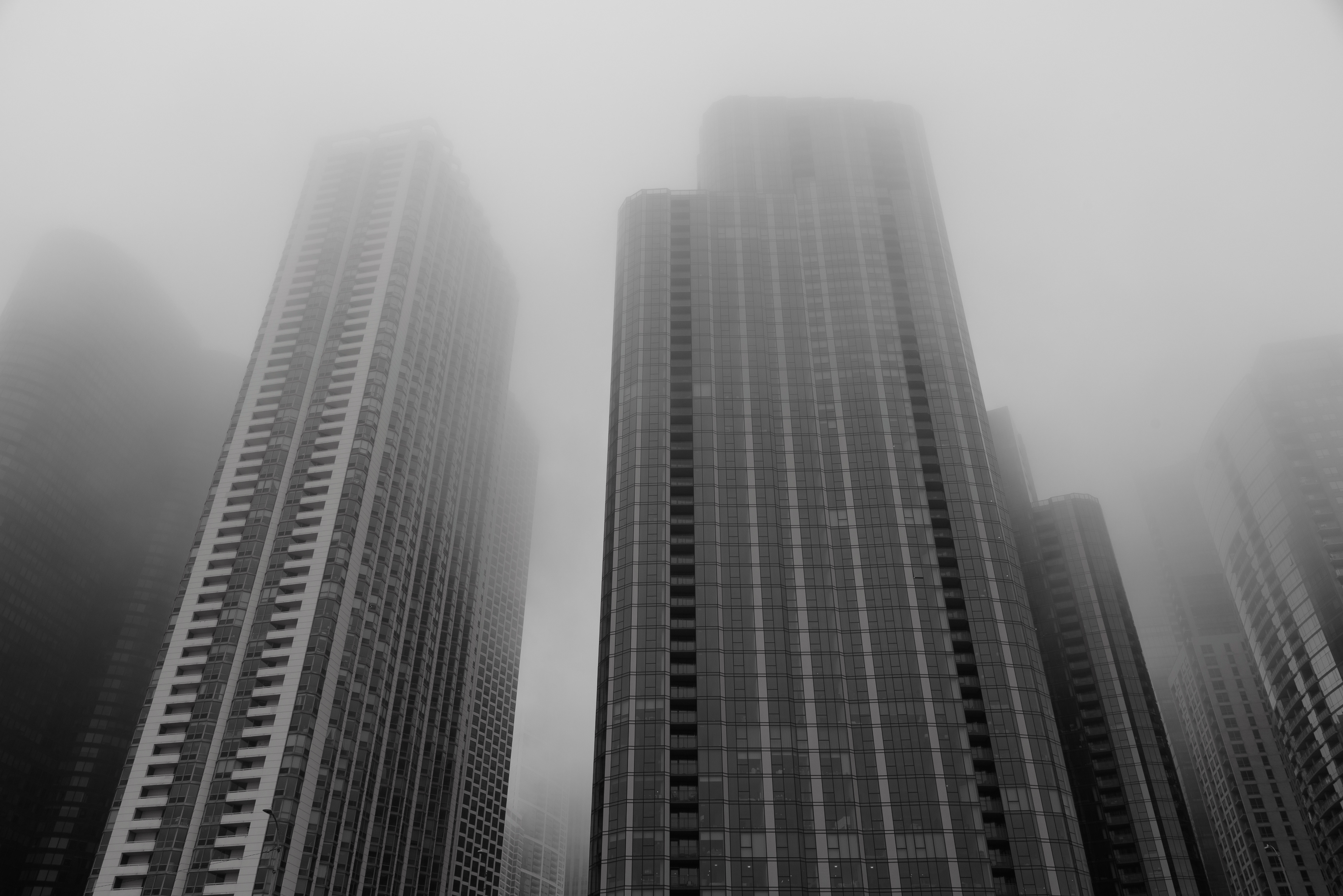 Misty Chicago Towers