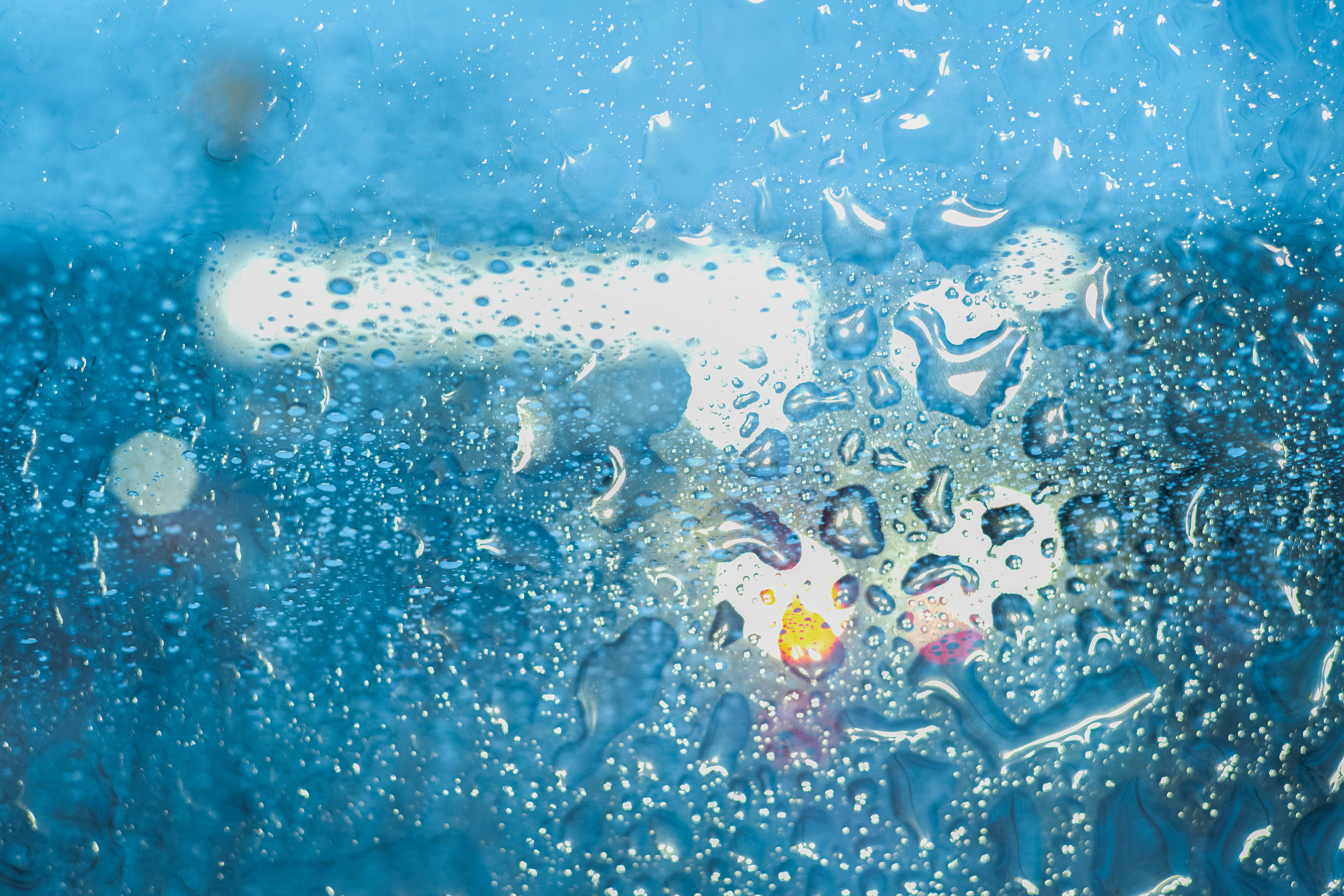 FAST Food in the Rain - Double Exposure