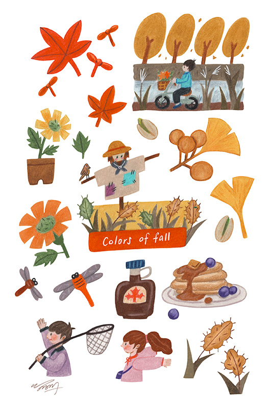 Colors of fall