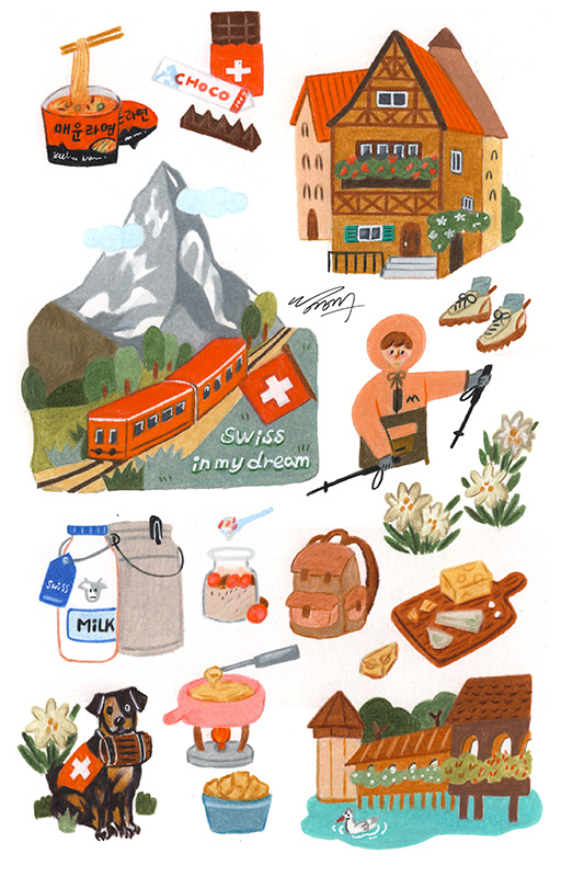 Swiss in my dream