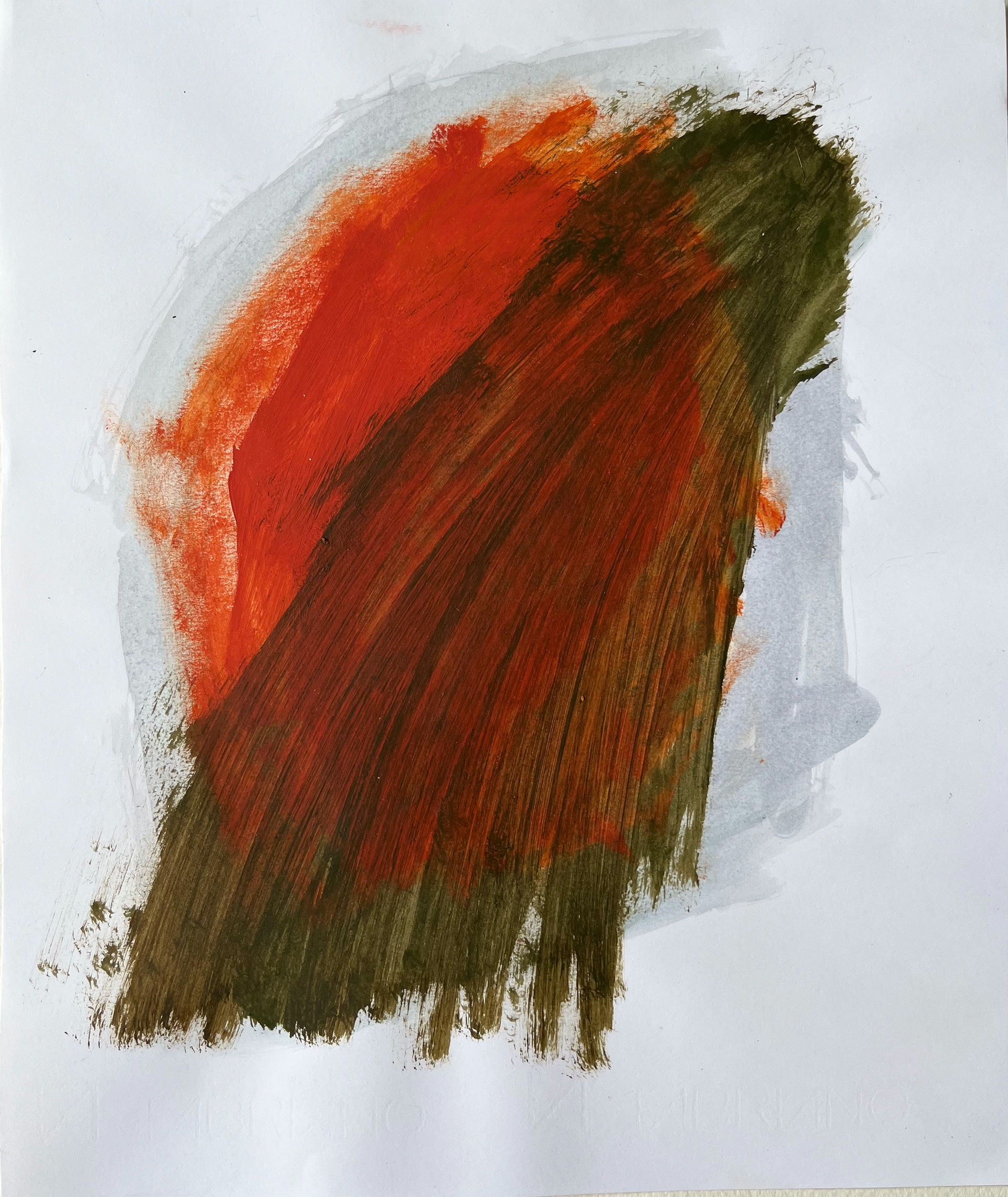 S/t., 2013. Acrílico sobre papel Fabriano. 29,5 x 25 cm. (100 dólares)