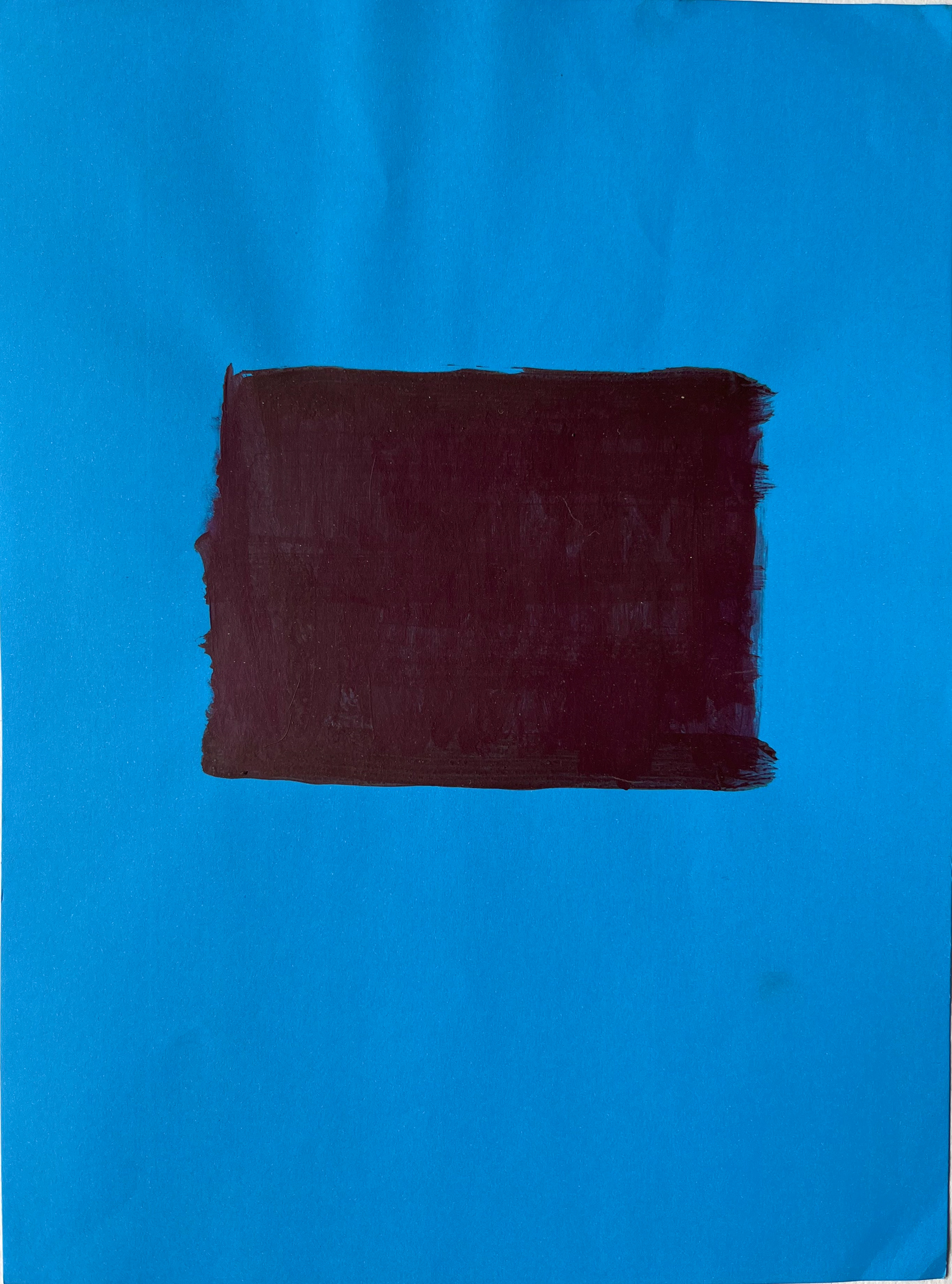 S/t., 2013. Acrílico sobre cartulina color. 29,7 x 22 cm. (25 dólares)