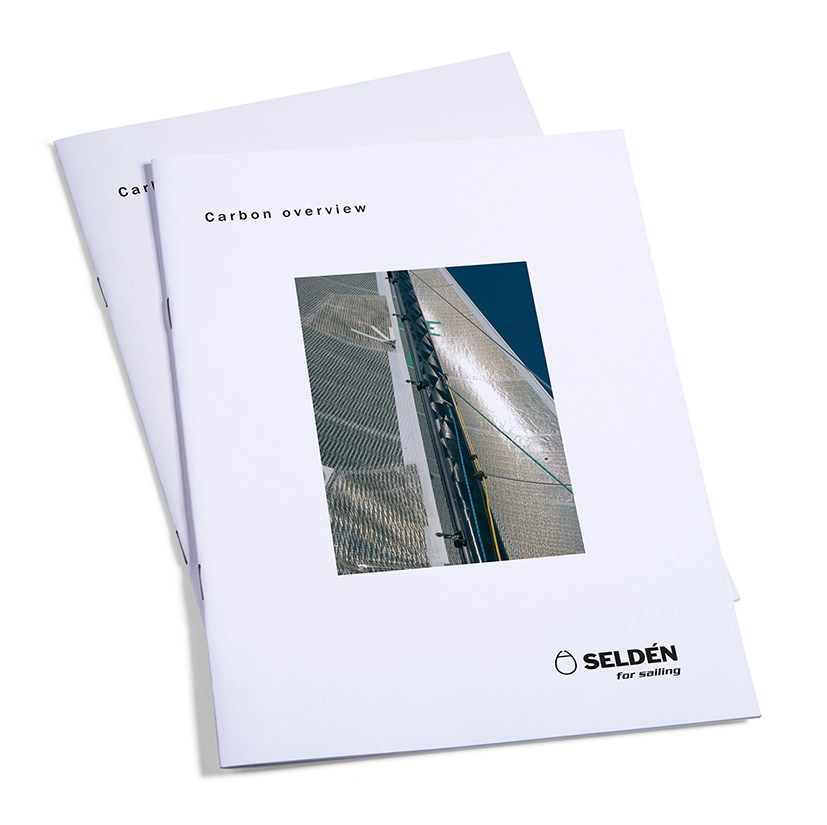 Seldén Mast AB carbon brochure cover