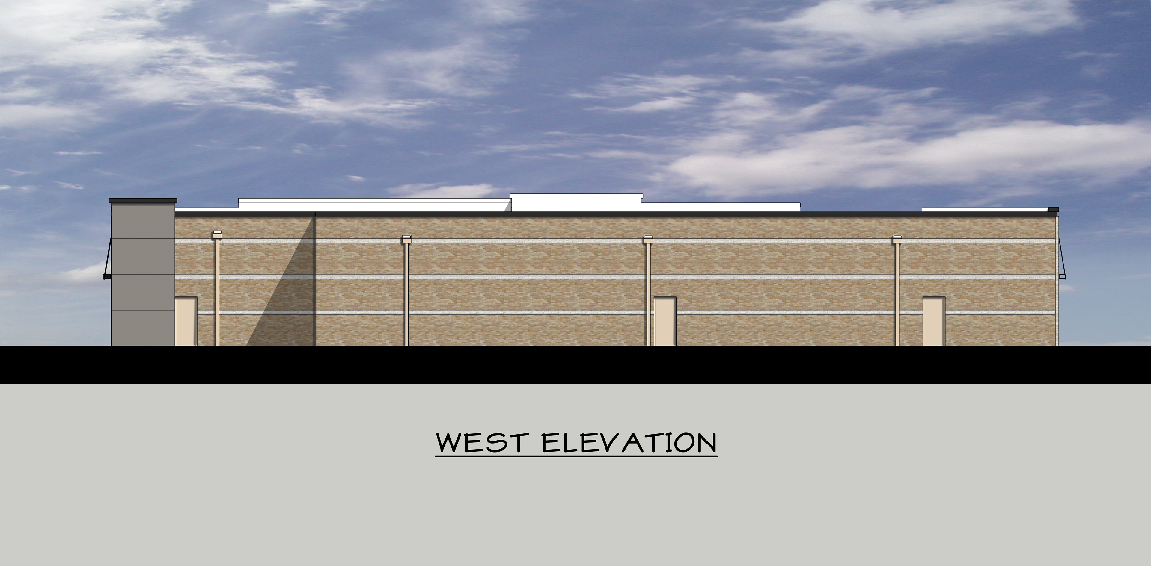 ARB West Elevation