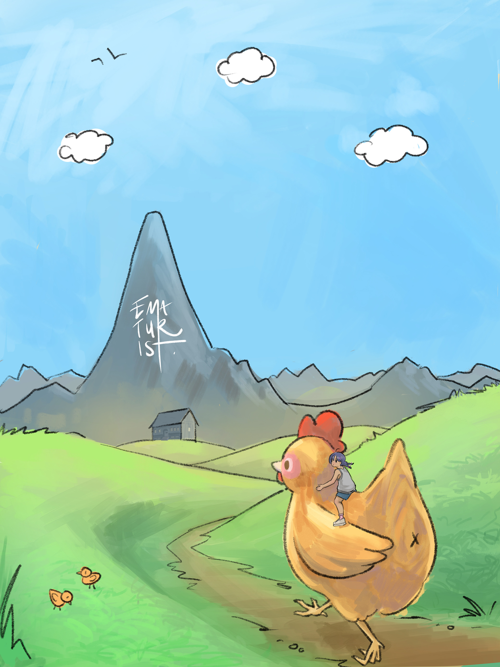 lets go explore the world! (my backyard)