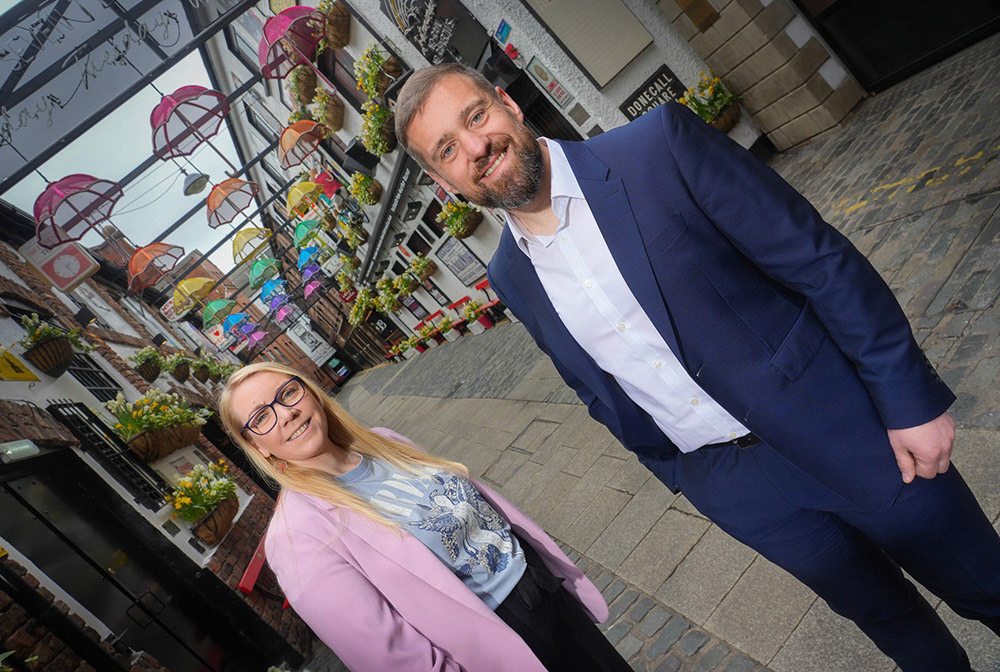 Samantha Livingstone, Head of Brand and Communications at Narrativ and Robert McConnell, Managing Director of Pinnacle Growth Group announce the launch of Narrativ.Pinnacle Growth Group is proud to announce the launch of Narrativ., a dynamic new integrated communications agency committed to imaginative storytelling, strategic thinking, and real-world results.