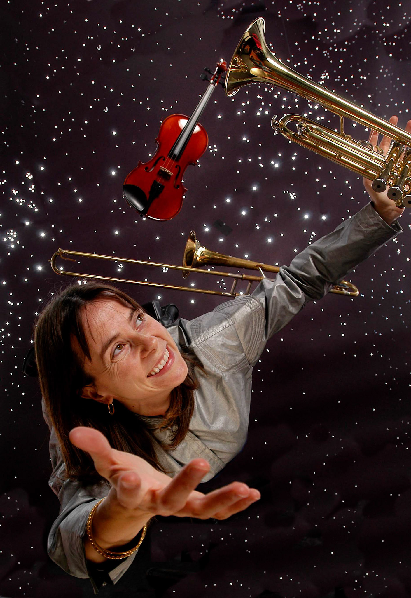 Ulster Orchestra musician, Claire Blake, swings amongst the stars to promote a dazzling concert of orchestral showpieces next Friday in the Waterfront Hall, Belfast.In a musical journey around the universe, the Ulster Orchestra will provide the rare chance to hear dramatic popular classics like Holst’s The Planets and Wagner’s Ride of the Valkyries as well as Stokowski’s huge arrangement of Bach which was brought to the big screen in Fantasia by Walt Disney.To book tickets, call the Ulster Orchestra Box Office on 028 9066 8798 or visit www.ulster-orchestra.org.uk