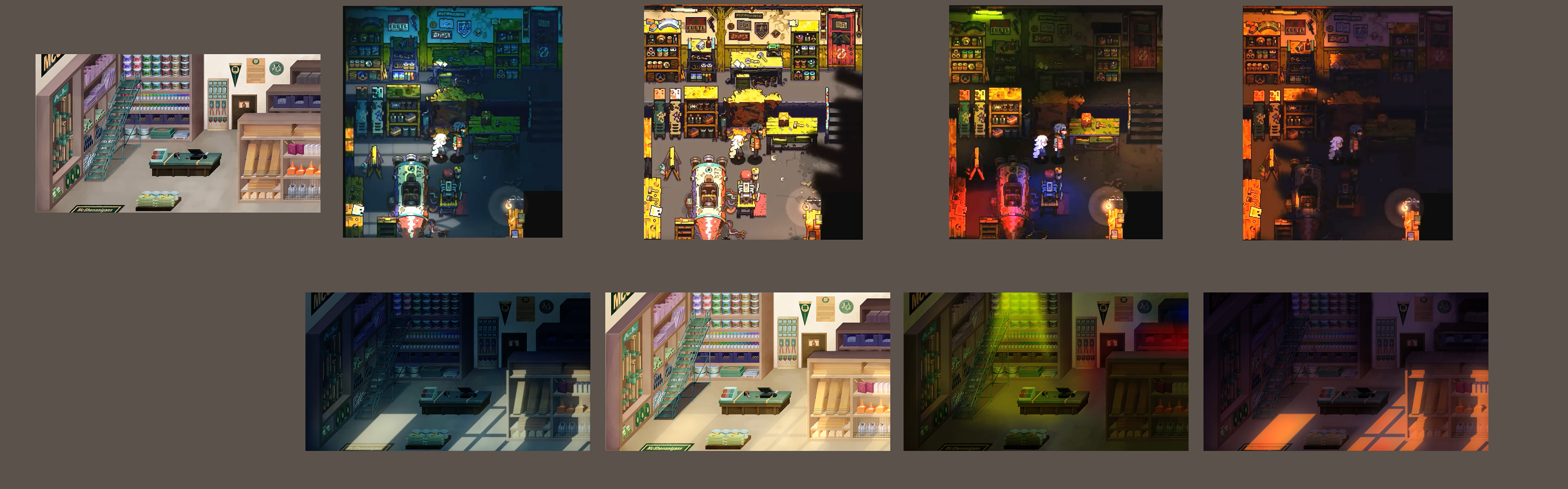 Lighting Studies Based on Eastward