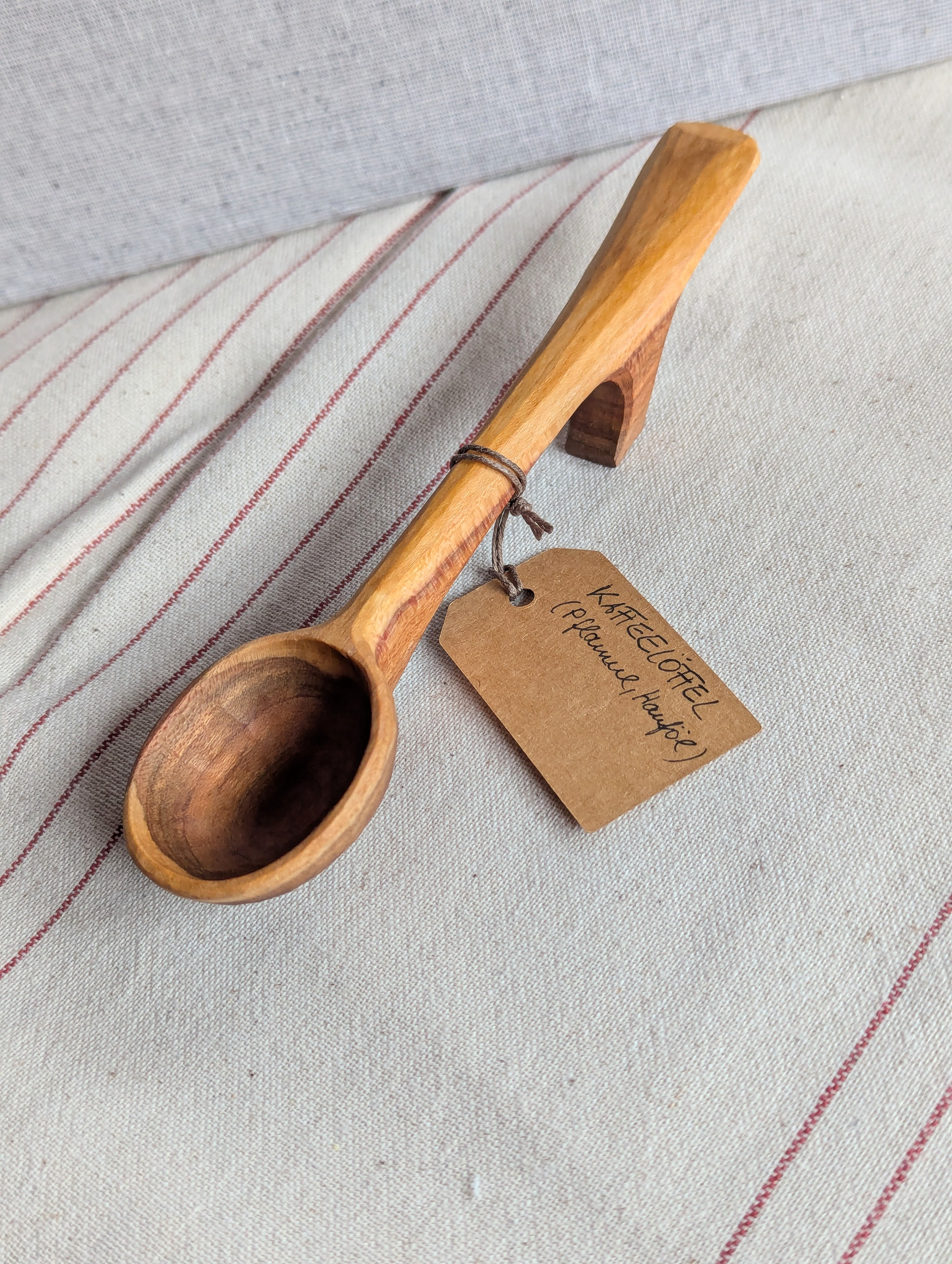 No. 03 / Kaffelöffel/ Scoop - 15 cm - Pflaume, Hanföl - 24 €