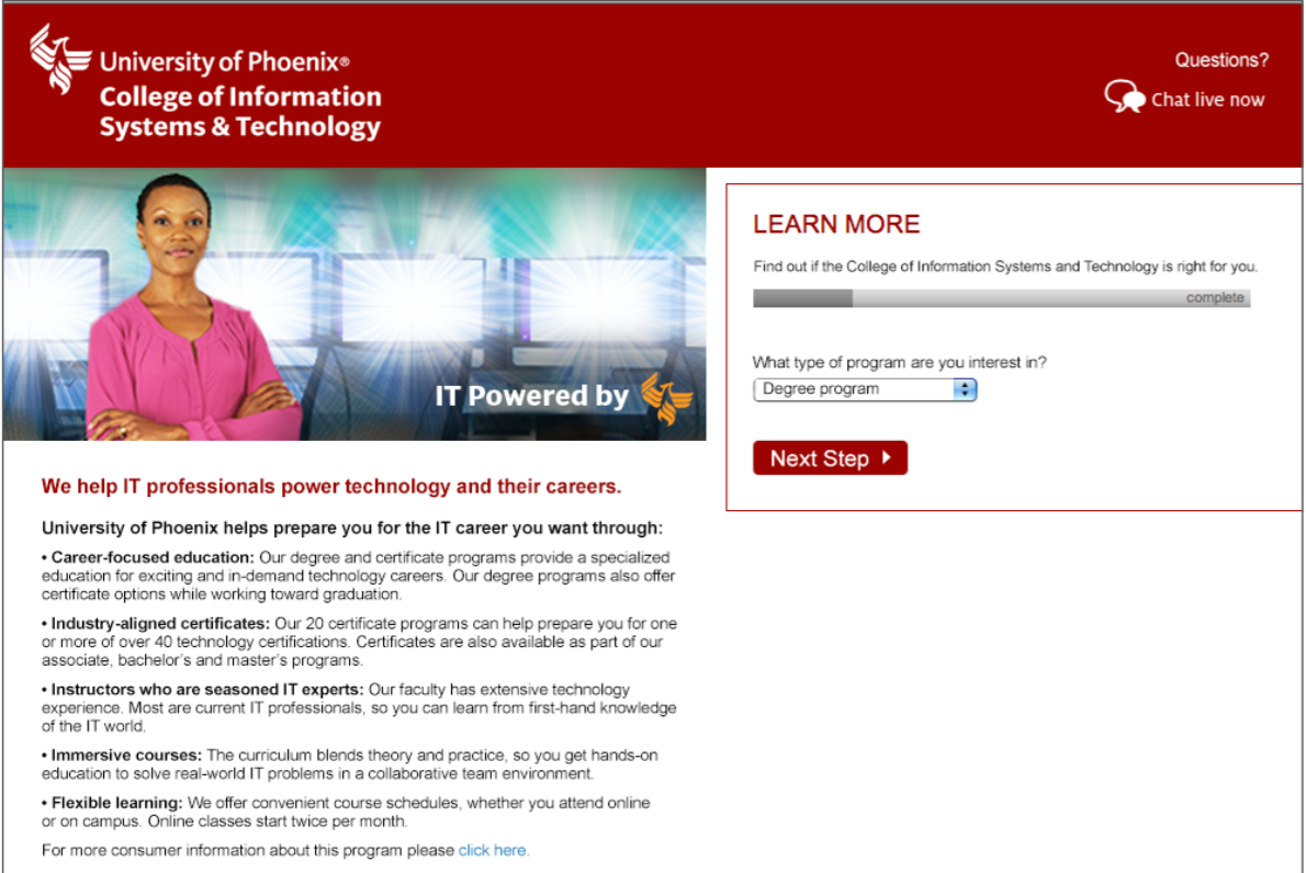Landing Page