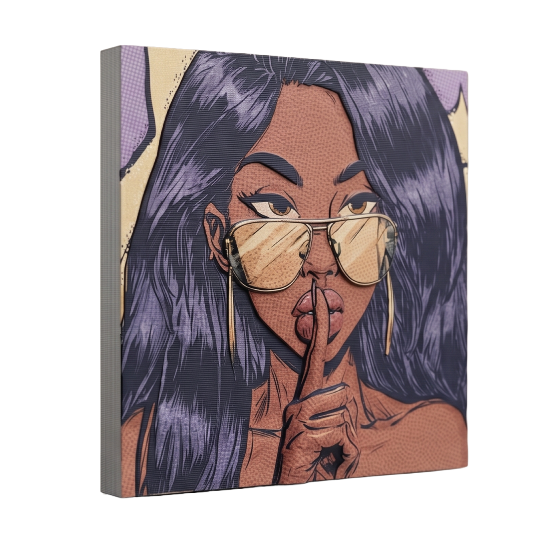 Pop art mulher