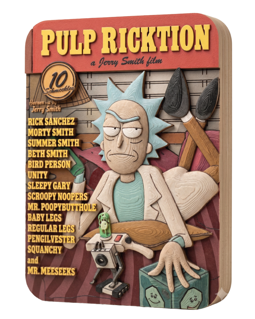 Cartaz Rick Pulp fiction