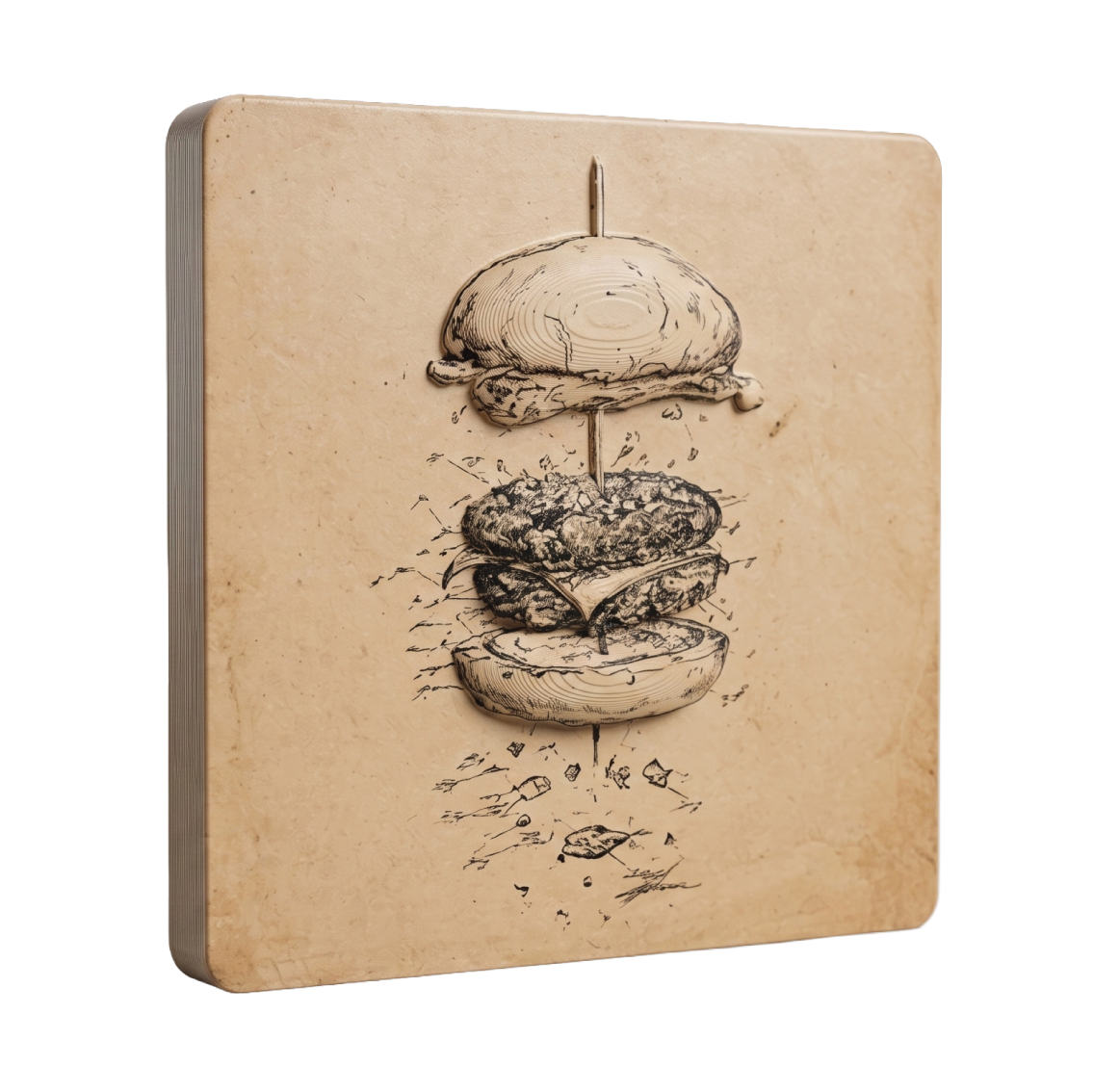 Hamburguer vintage