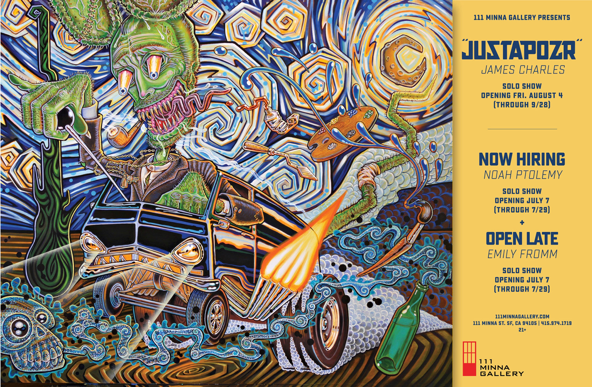 Two-Page Spread Design | Juxtapoz Magazine