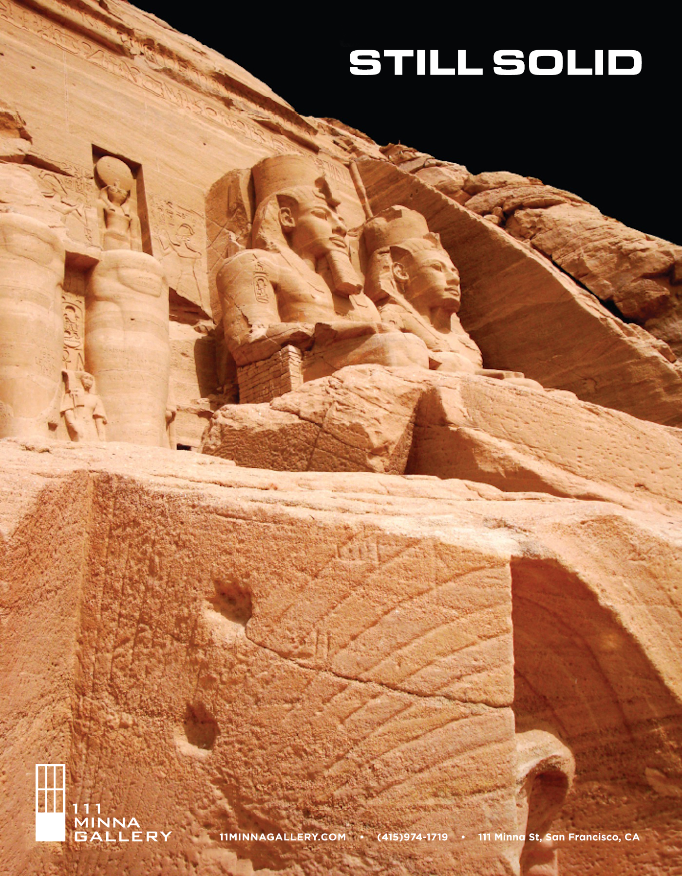 Full Page Branding Ad for 25th Anniversary | San Francisco Arts Quarterly (Image Sourced from Personal Photography Collection Shot at Abu Simbel, Egypt)