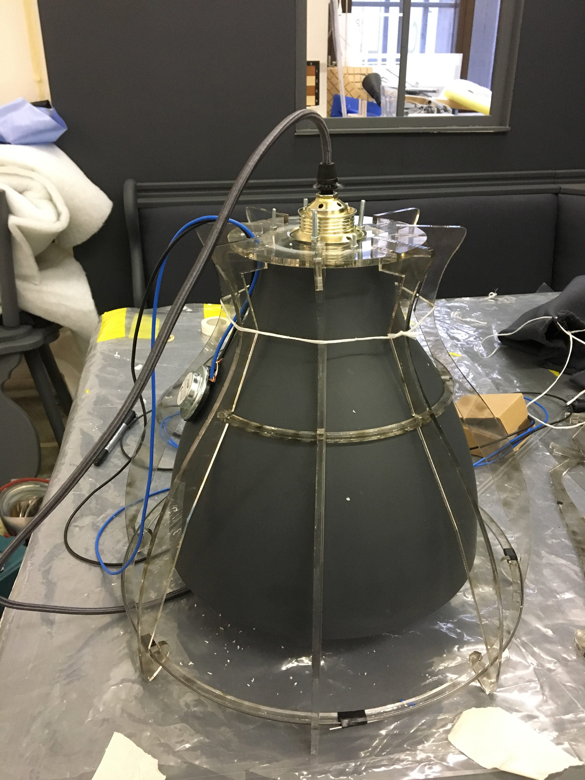 experimenting with surface exciter