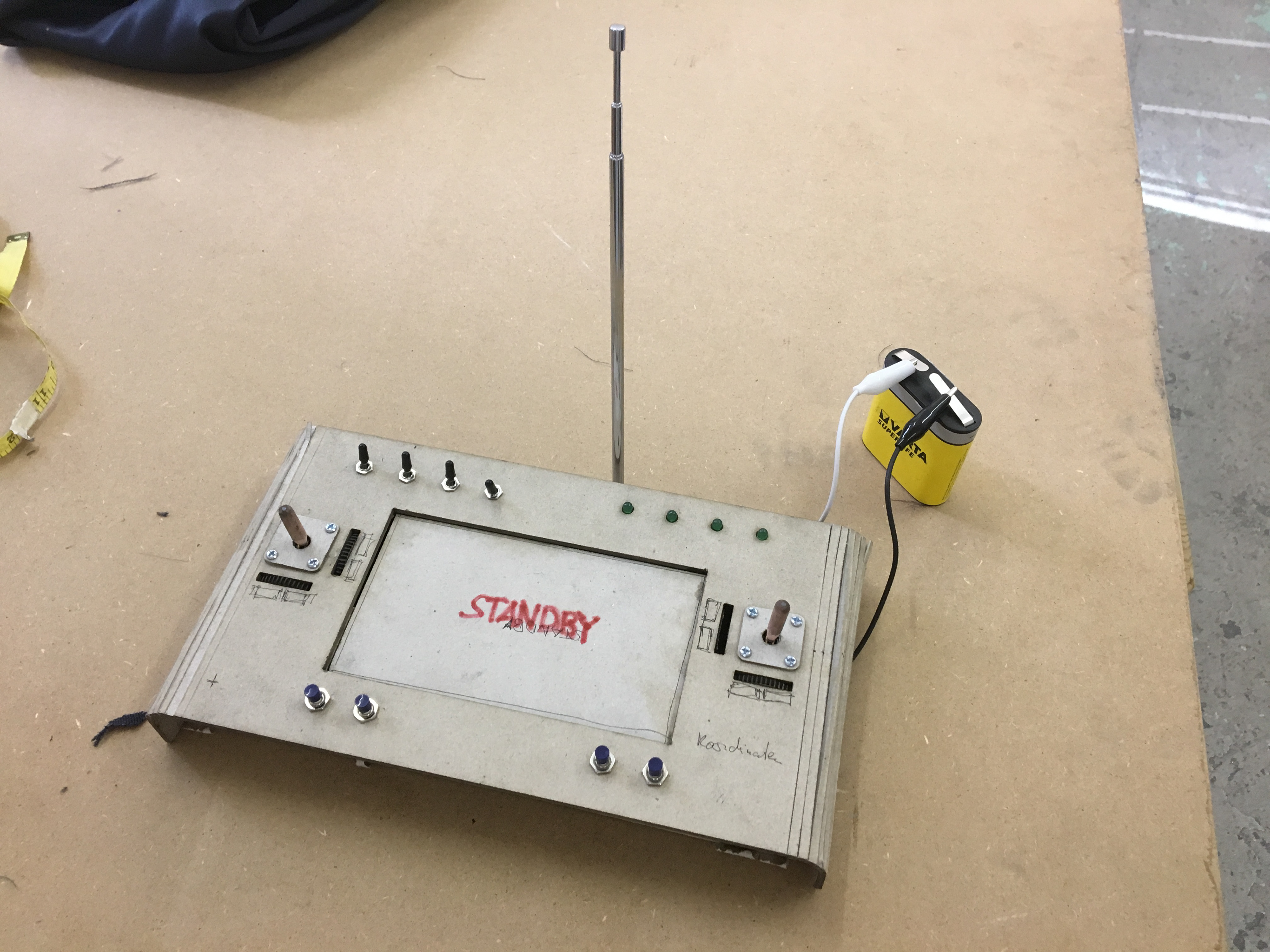 second remote control mockup