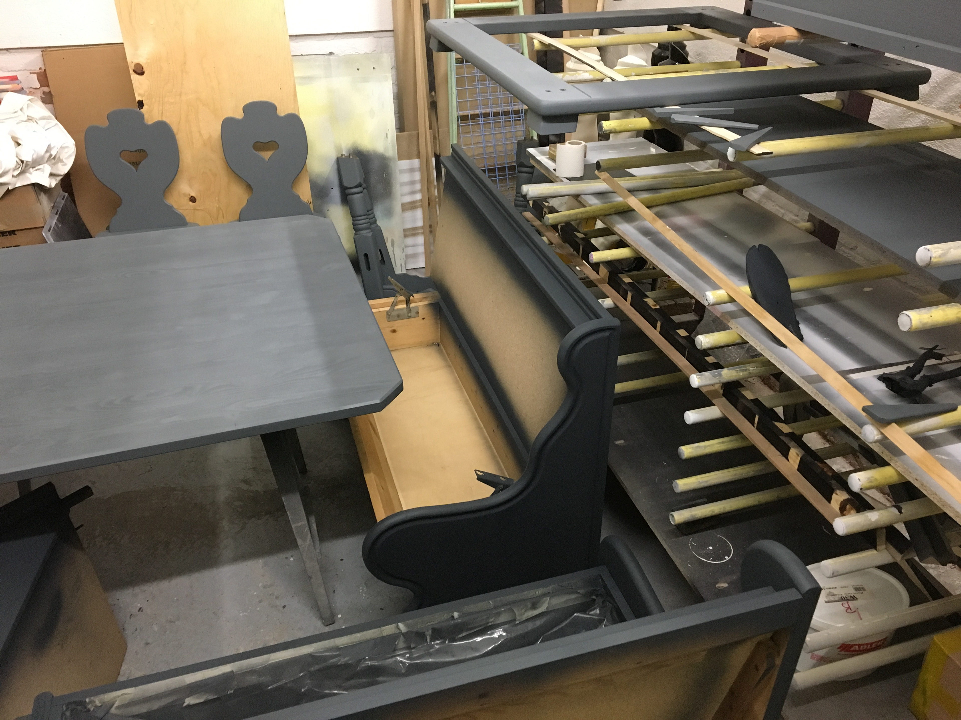 spray painting everything