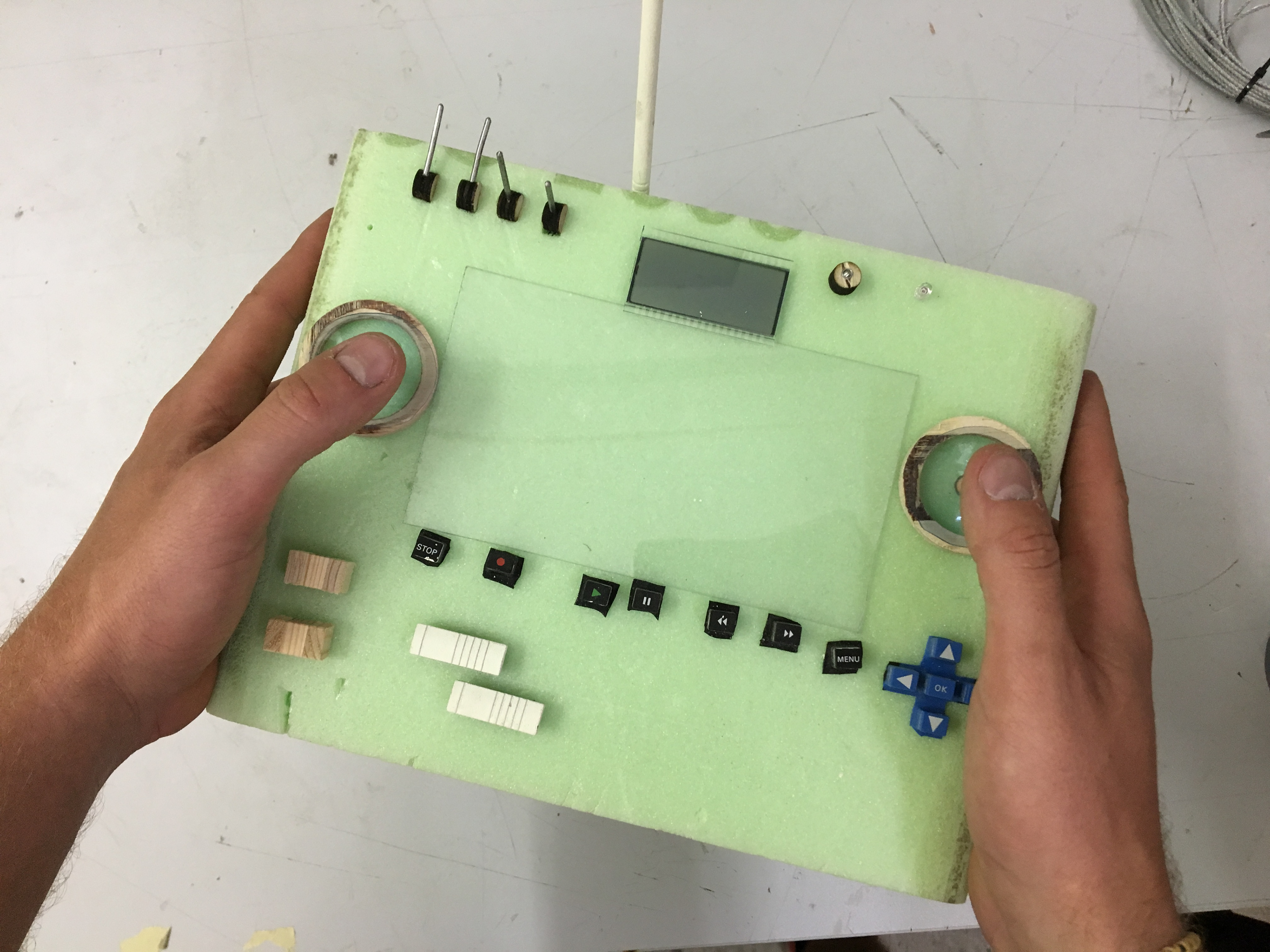 first remote control mockup