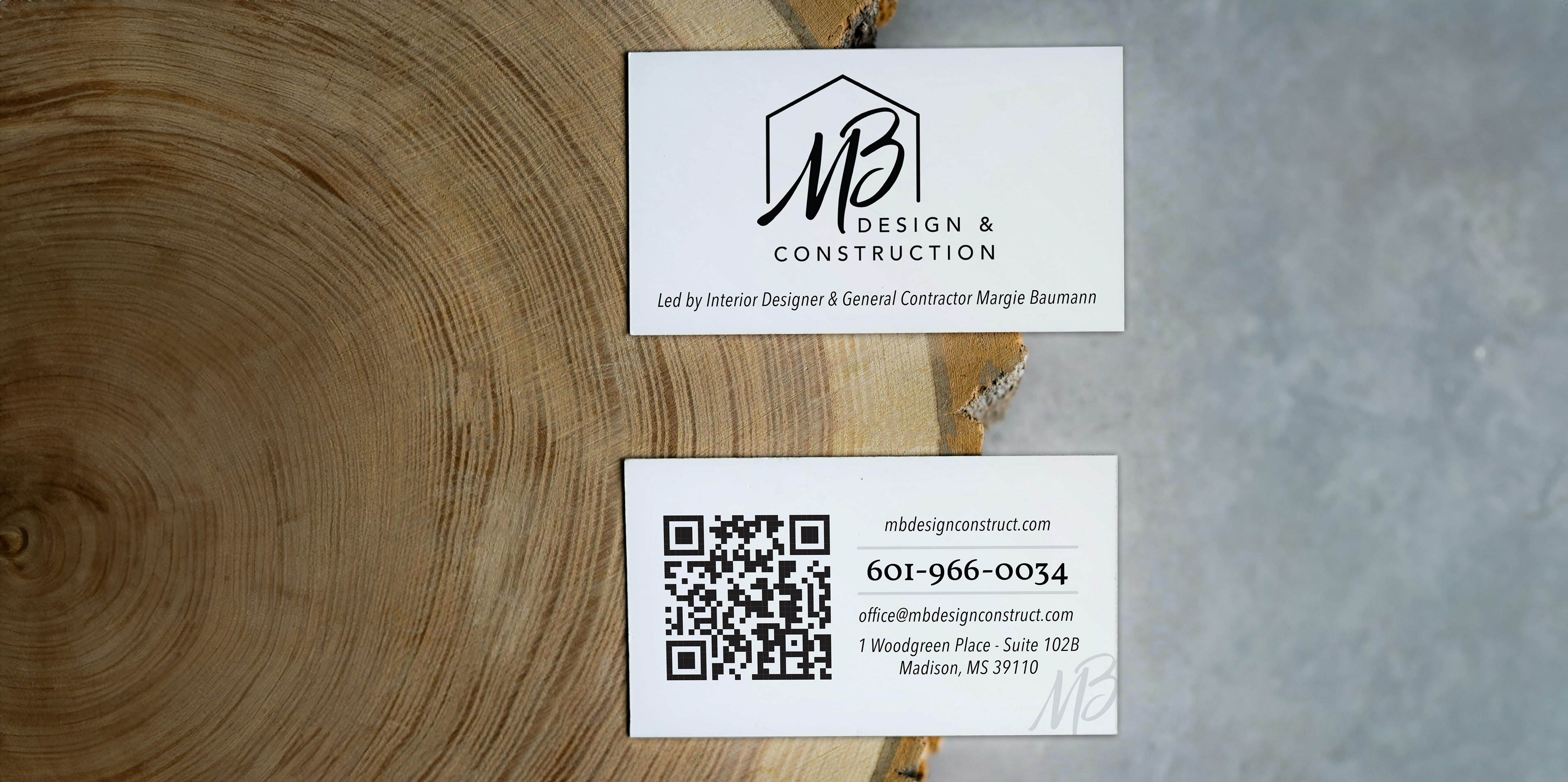 Business Card Design | Hallie Woodham Graphic Design