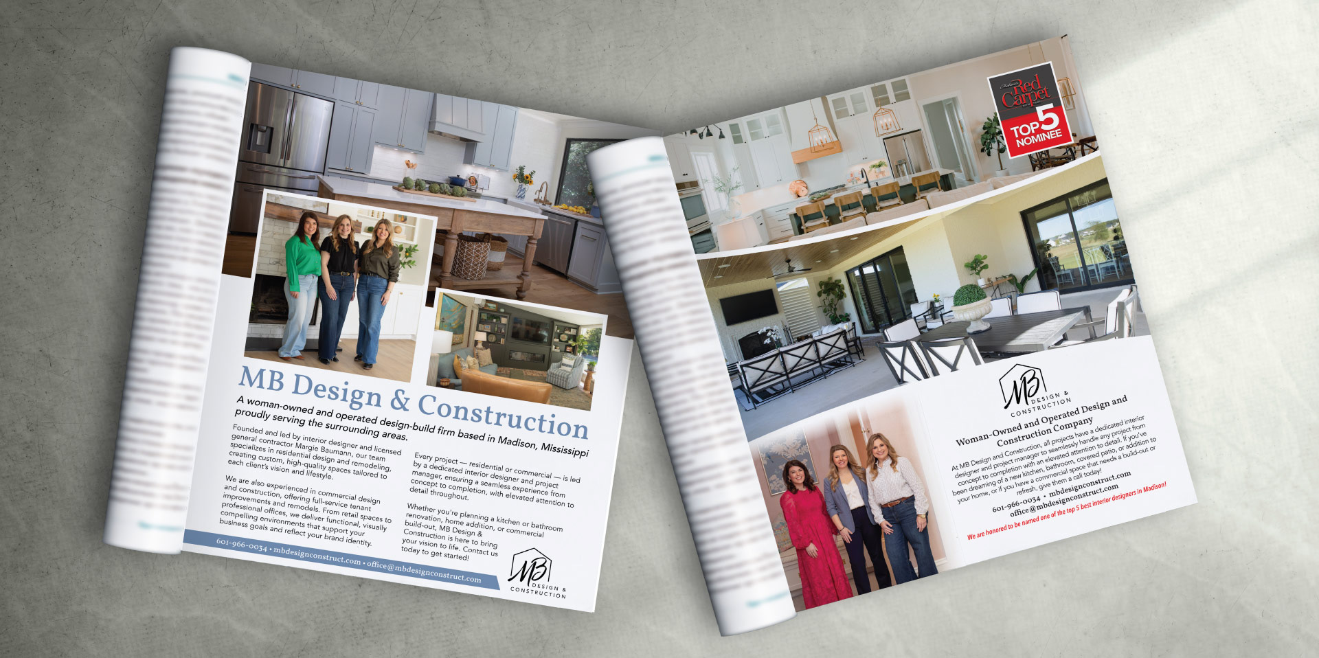 Magazine Ad Design | Hallie Woodham Graphic Design