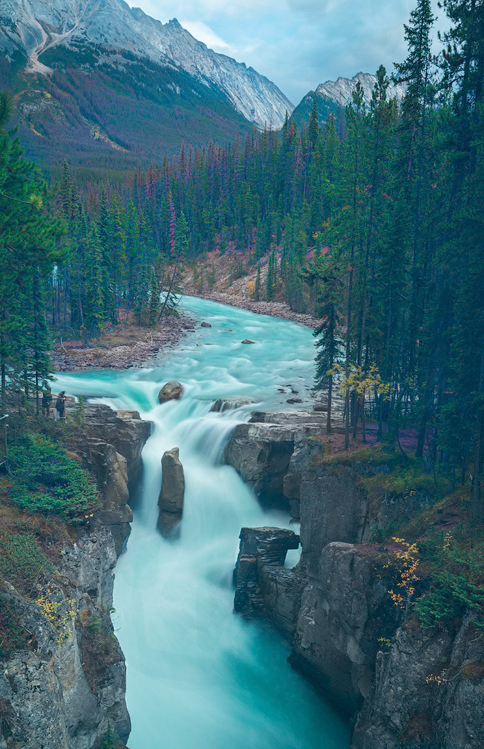 Sunwapta Falls, Jasper National Park - 2021
