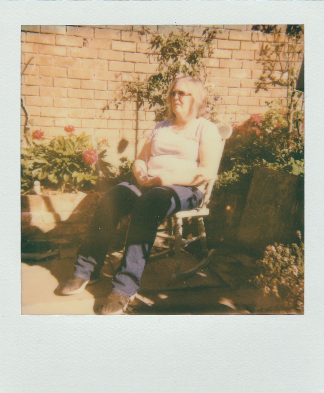 Self portrait. Myself filling the empty space.
