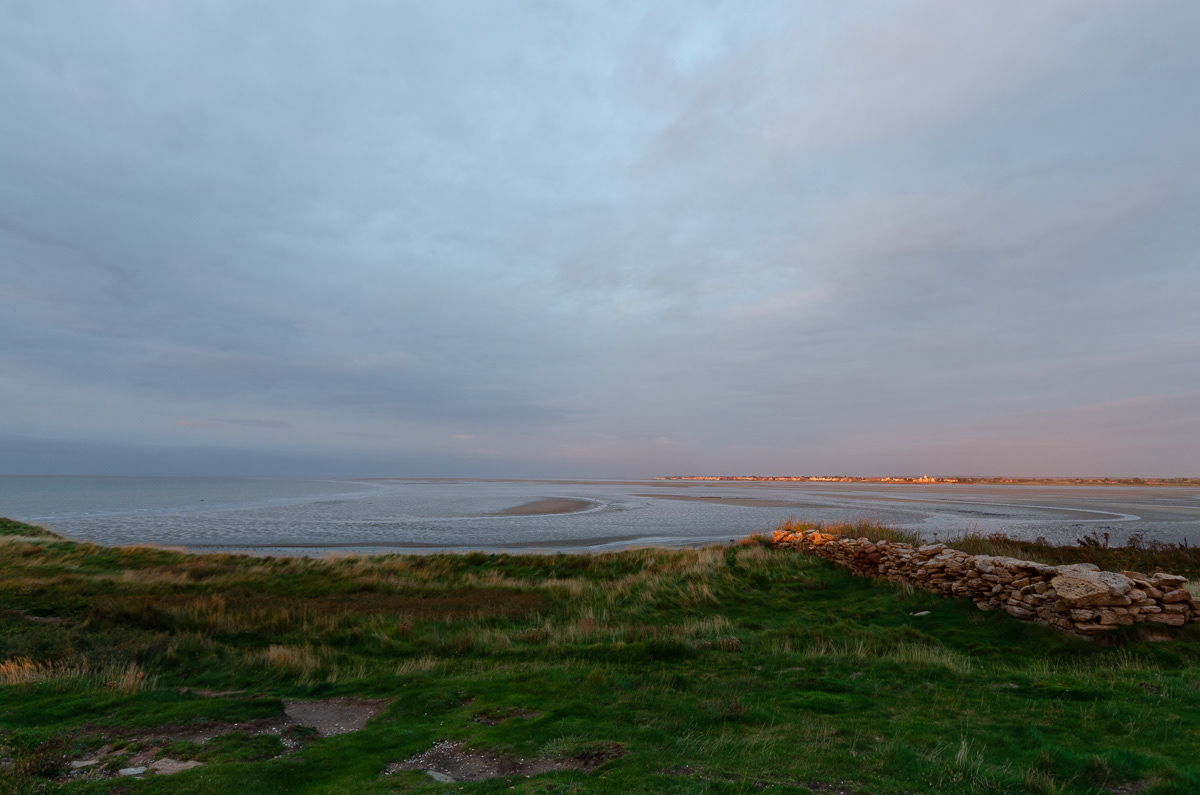 View form Hilbre Island to the Wirral