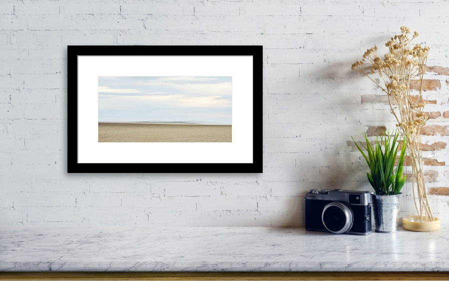 Hilbre Sands taken with Intentional Camera Movement 12x8 Print £20.00
