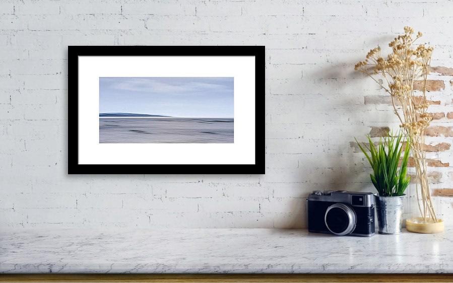 Hilbre Island taken with Intentional Camera Movement 12x8 Print £20.00