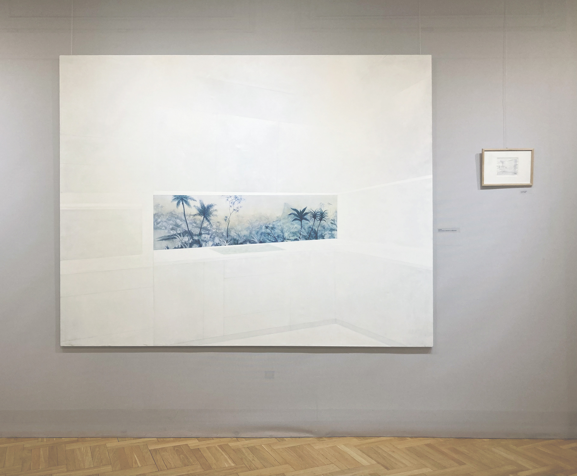 The Kitchen, oil on canvas, 180x230 cm, 2023 / Kuchnia, olej na płótnie, 180x230 cm, 2023