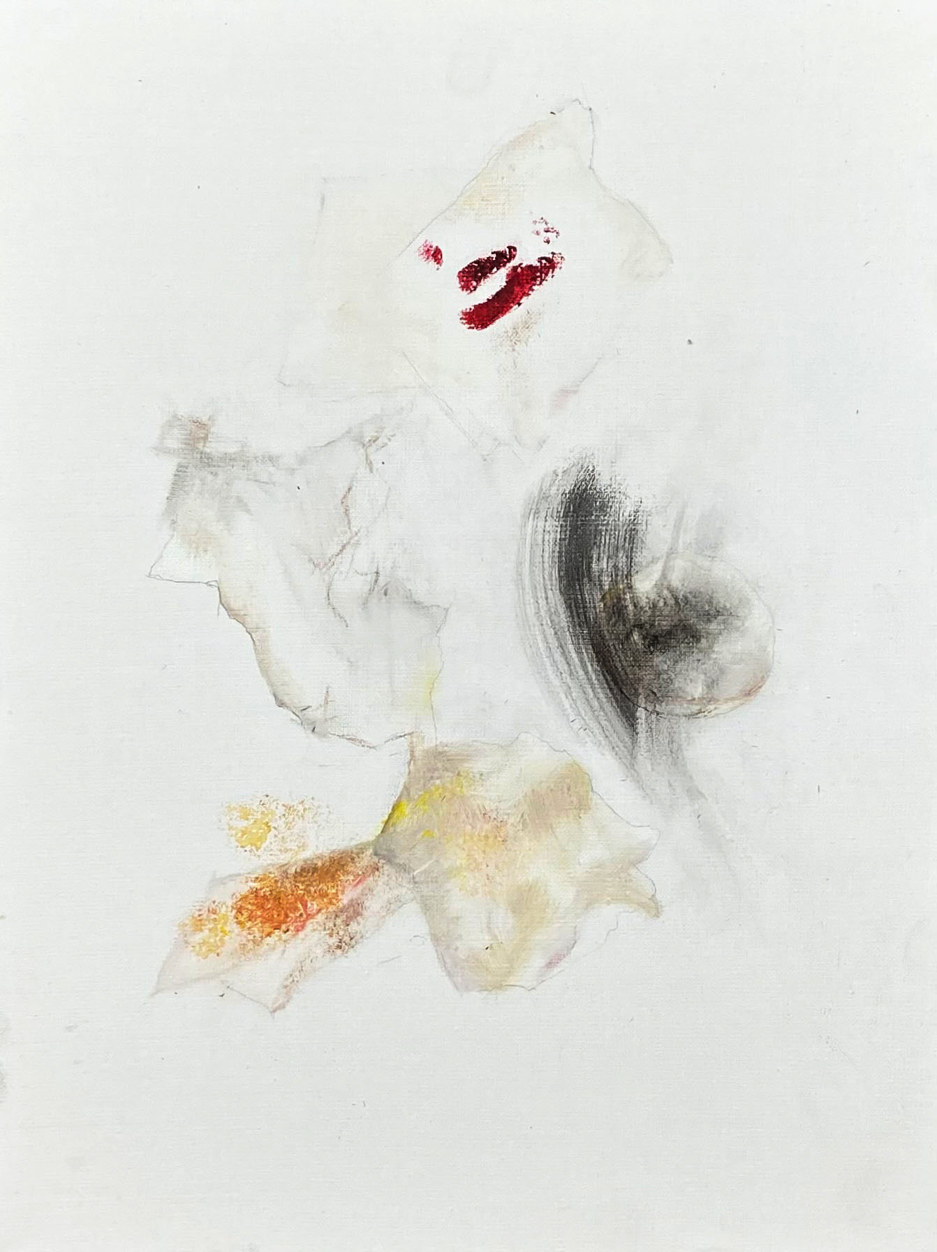 Secret of beauty, oil on canvas, 40x30 cm, 2020 / Sekret piękna, olej na płótnie, 40x30 cm, 2020