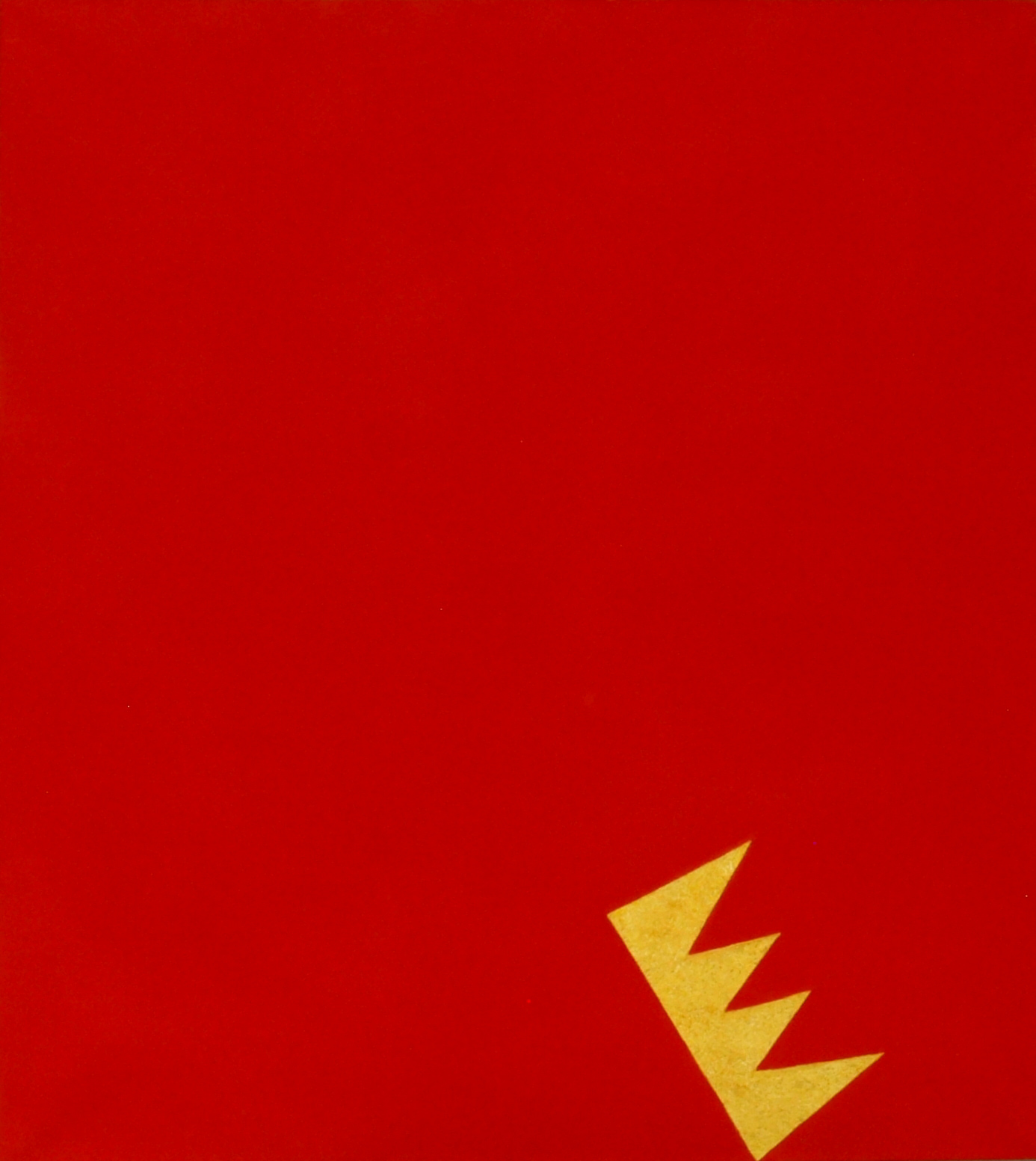 Dethronement, oil and paste wax on canvas, 100x90 cm, 2016 / Detronizacja, olej i pasta woskowa na płótnie, 100x90 cm, 2016