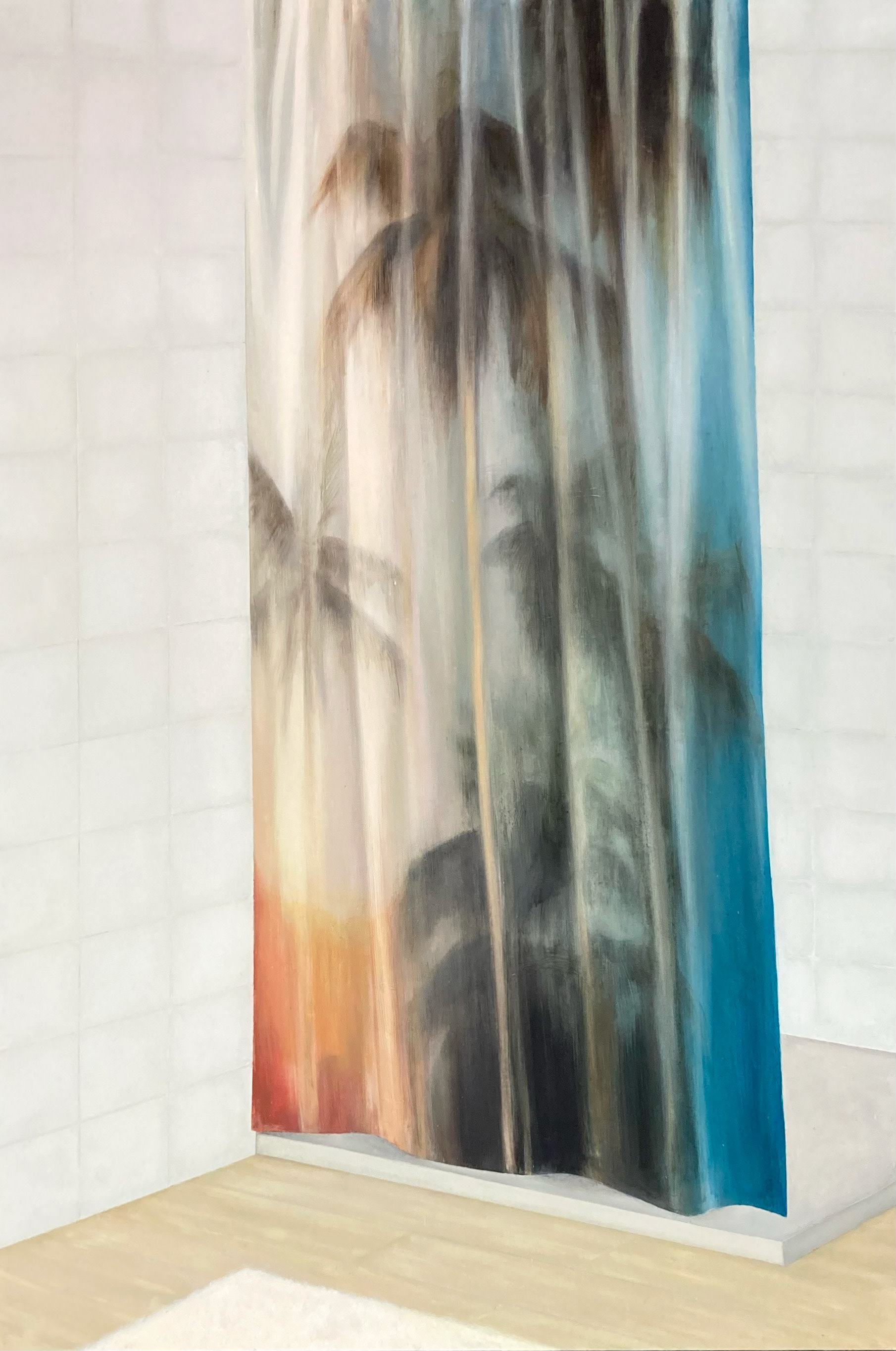 Hygiene, oil on canvas, 180x120 cm, 2025 / Higiena, olej na płótnie, 180x120 cm, 2025