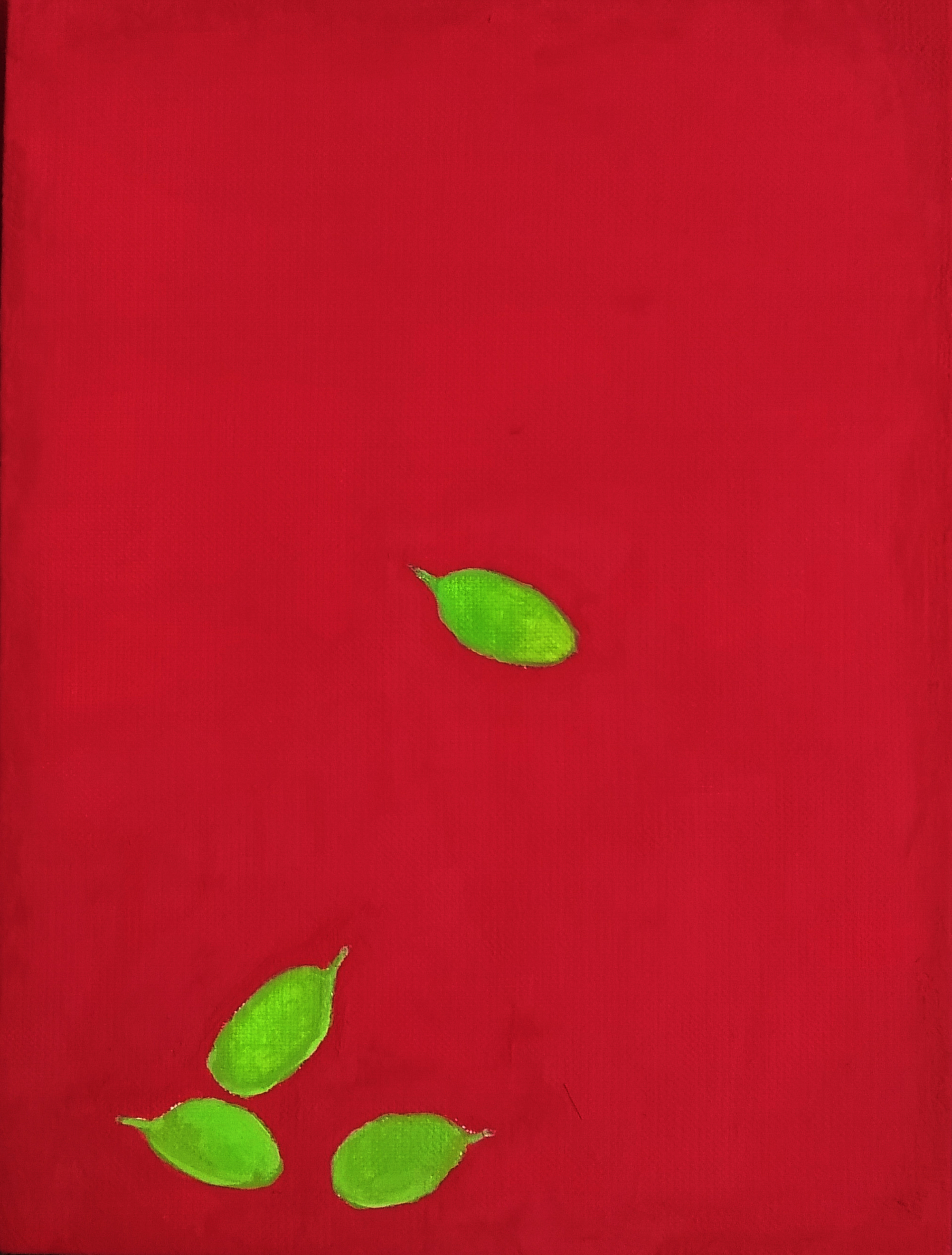 Doesn't want, doesn't care, jokes, egg tempera on canvas, 24x18 cm, 2019 / Nie chce, nie dba, żartuje, tempera na płótnie, 24x18 cm, 2019