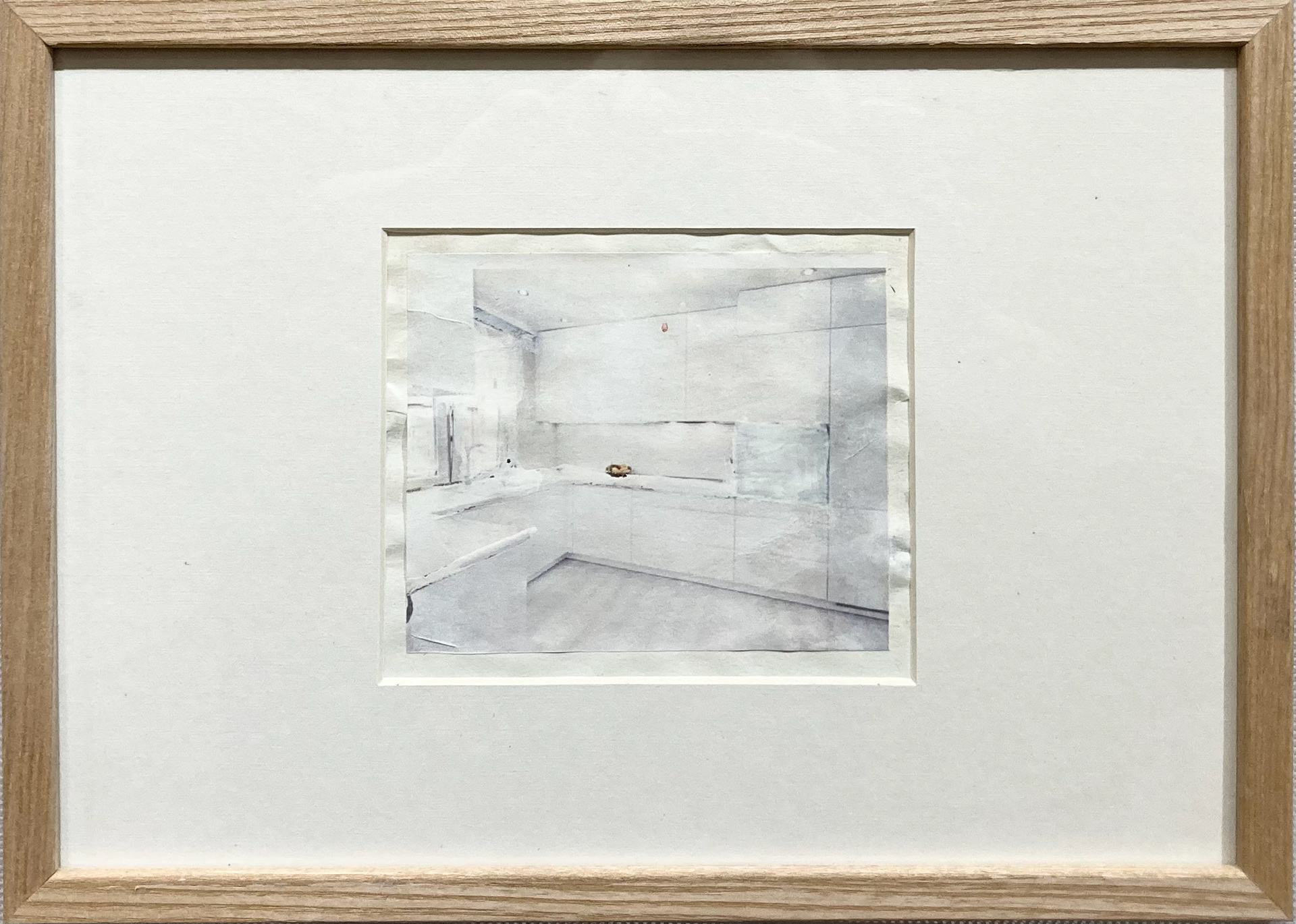The Kitchen (sketch), collage on paper, 2022 / Kuchnia (szkic), kolaż na papierze, 2022