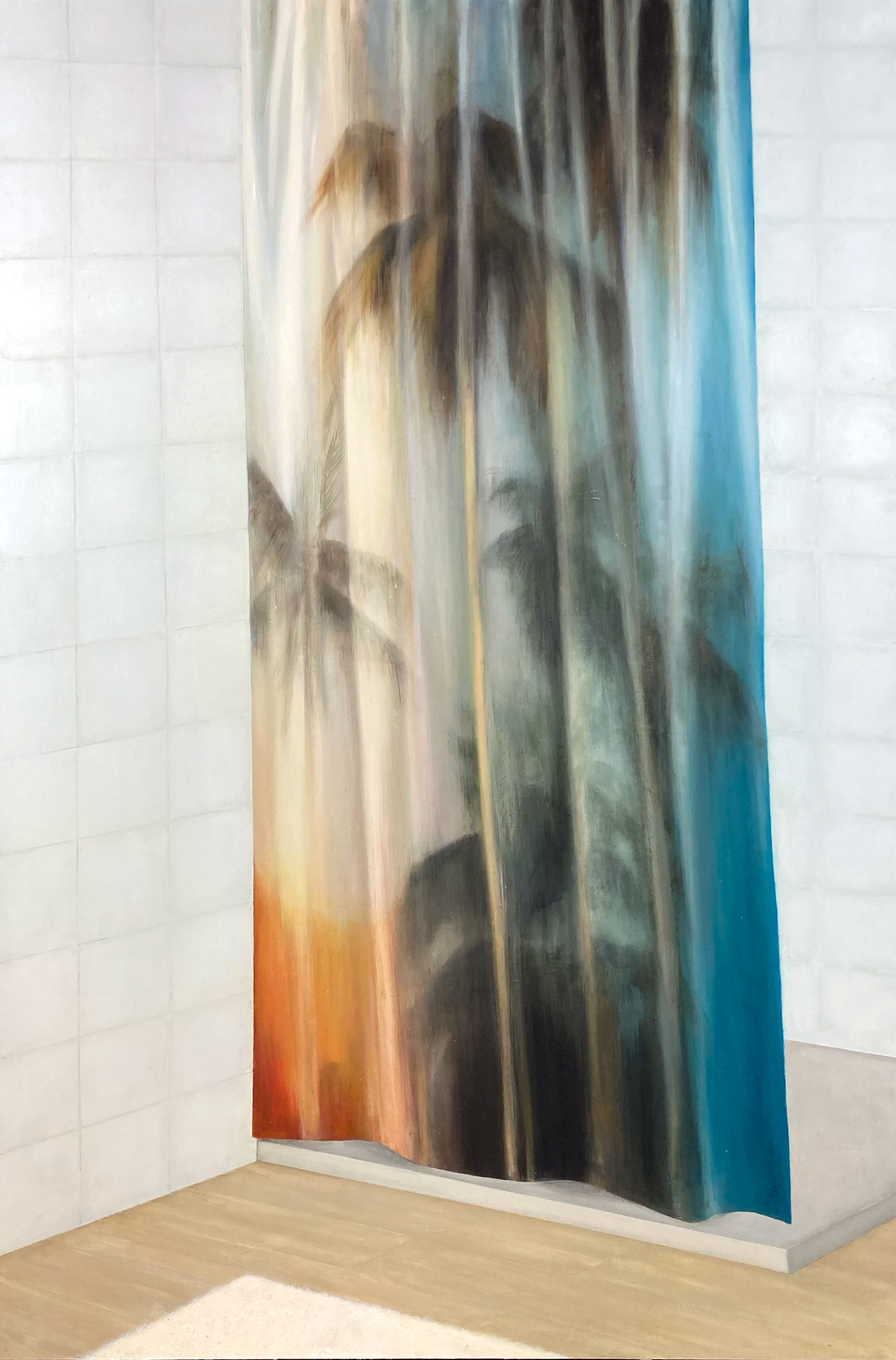 Hygiene, oil on canvas, 180x120 cm, 2025 / Higiena, olej na płótnie, 180x120 cm, 2025
