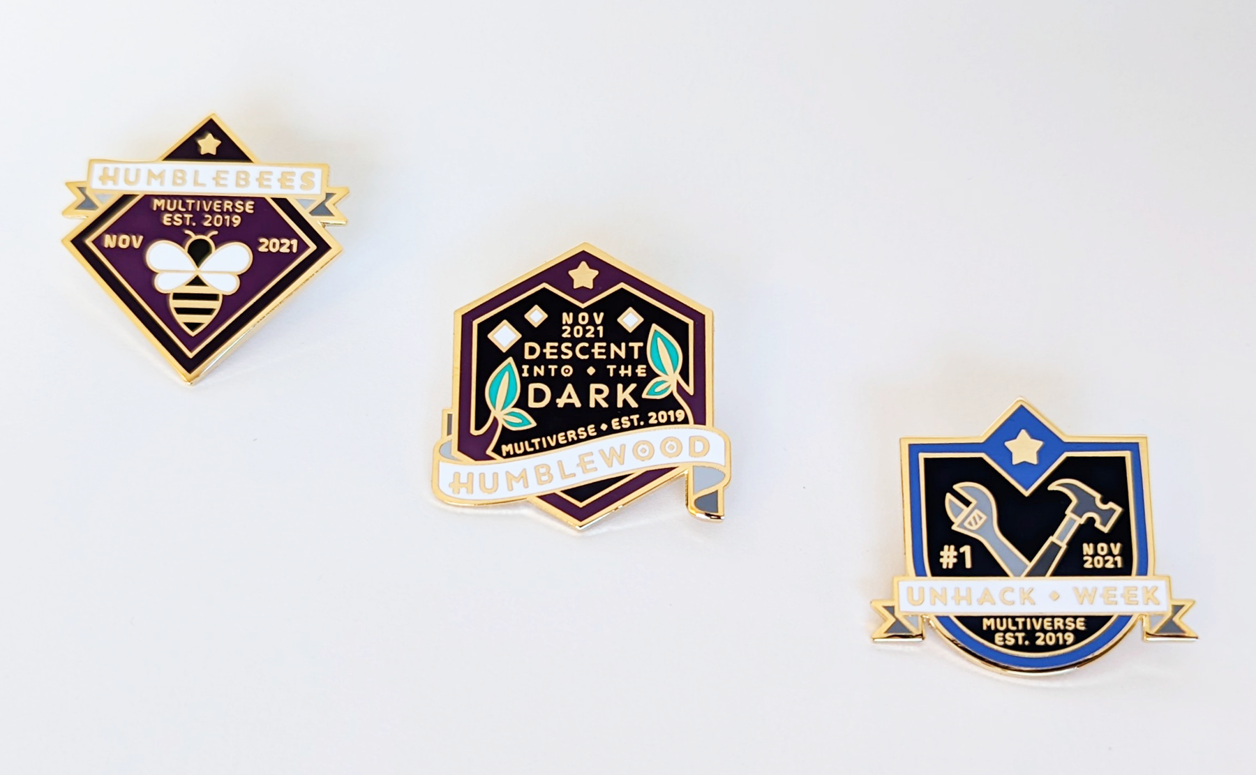 One More Multiverse Team Pins