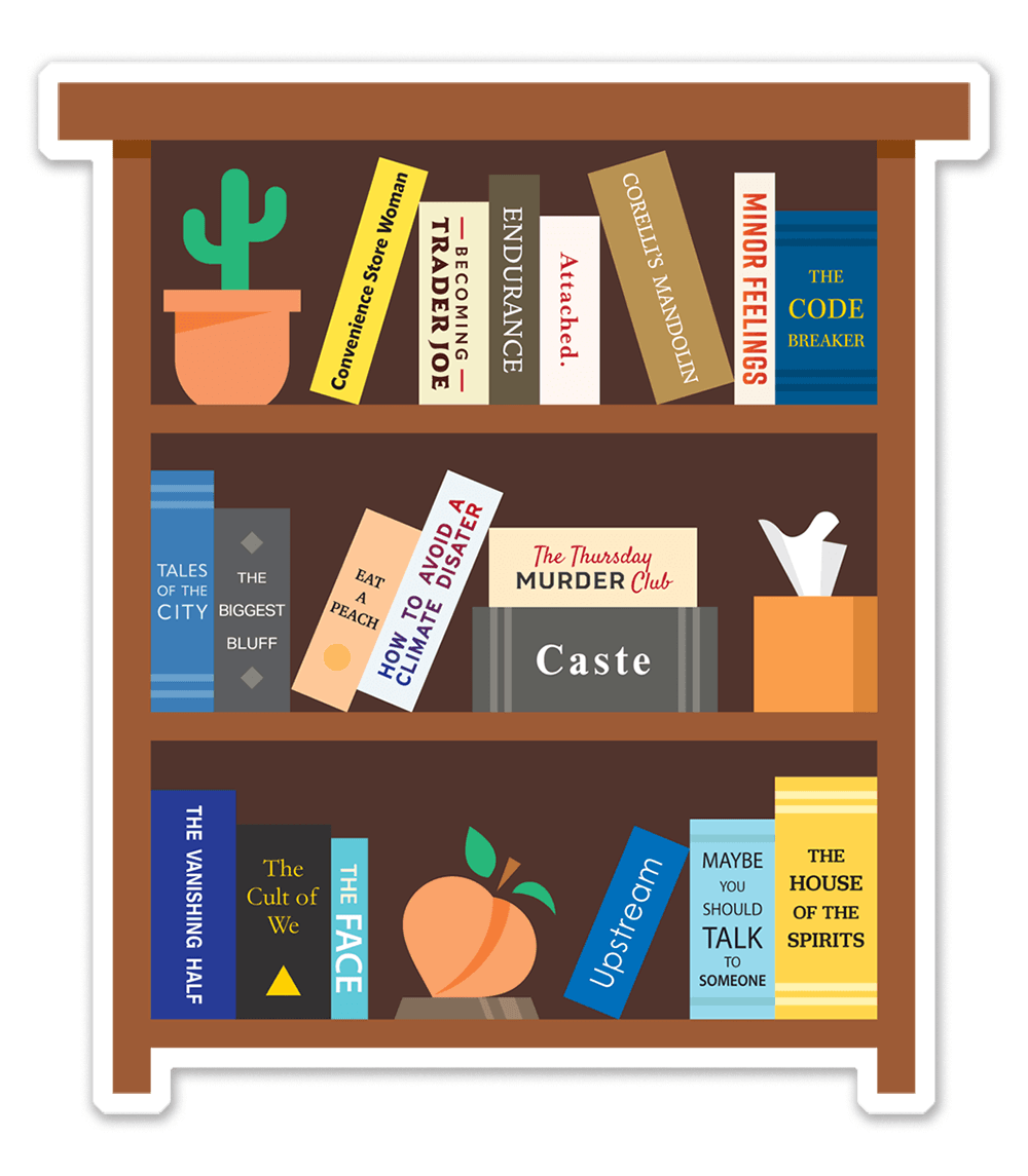 Commissione book club sticker (2022)