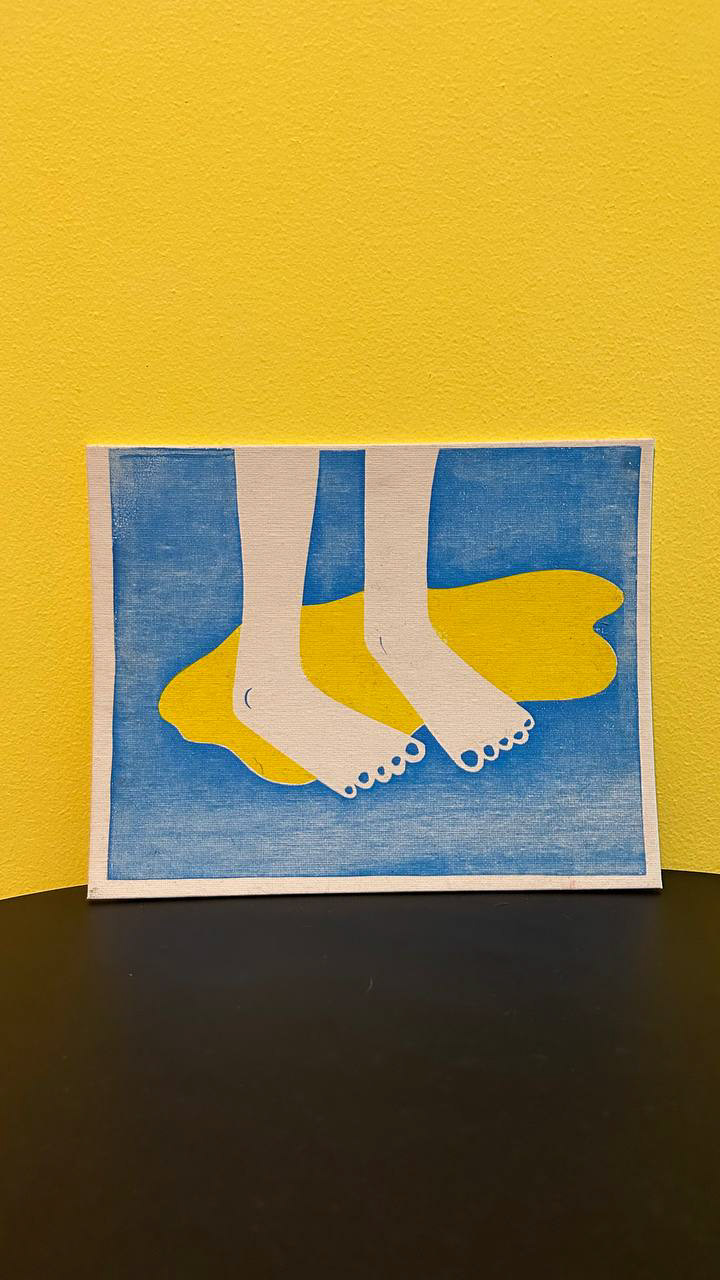 Wee, Php 2,000 (Acrylic on canvas 8x10")