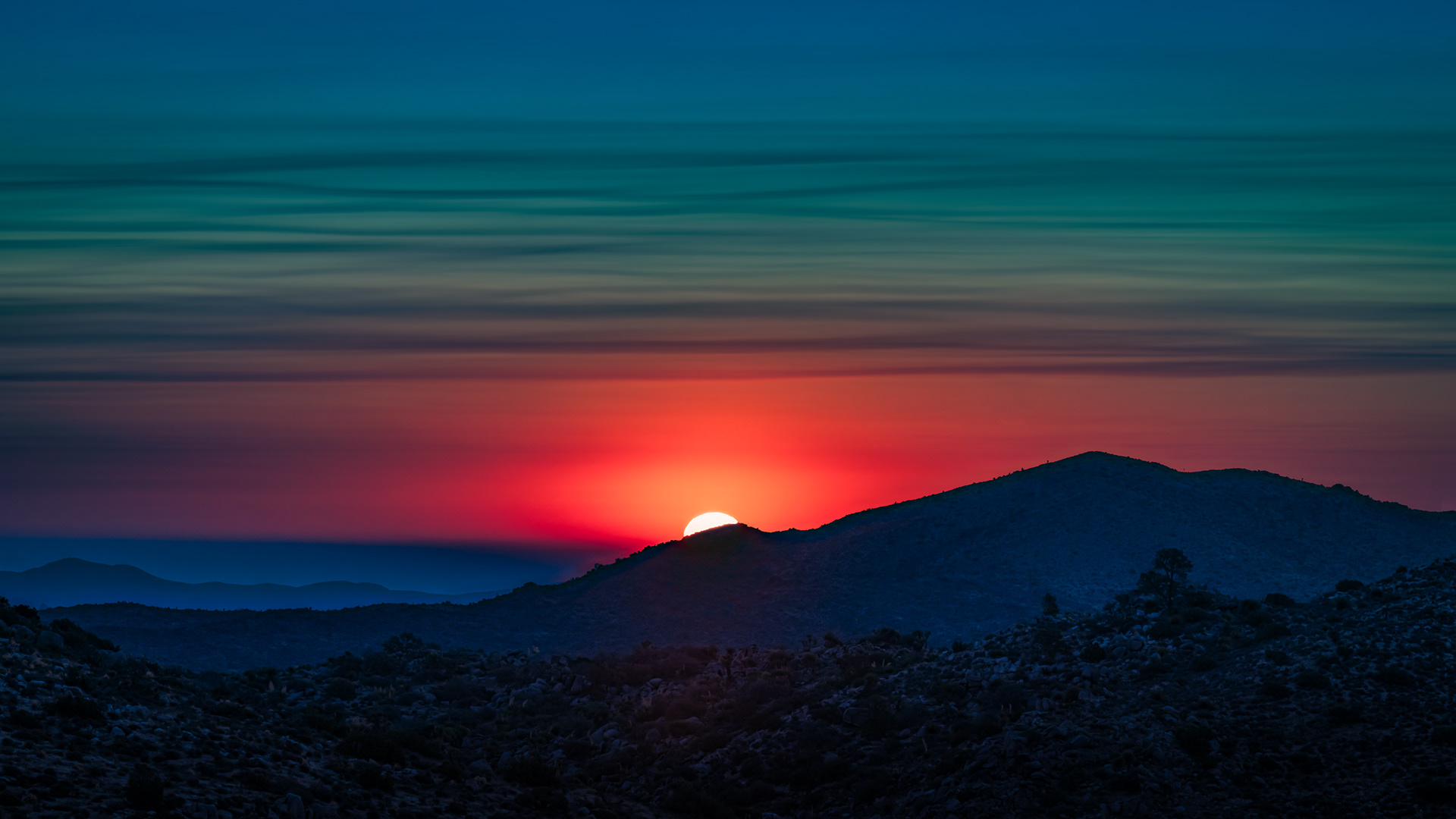 Joshua Tree - Sunrise from Keys View, CA