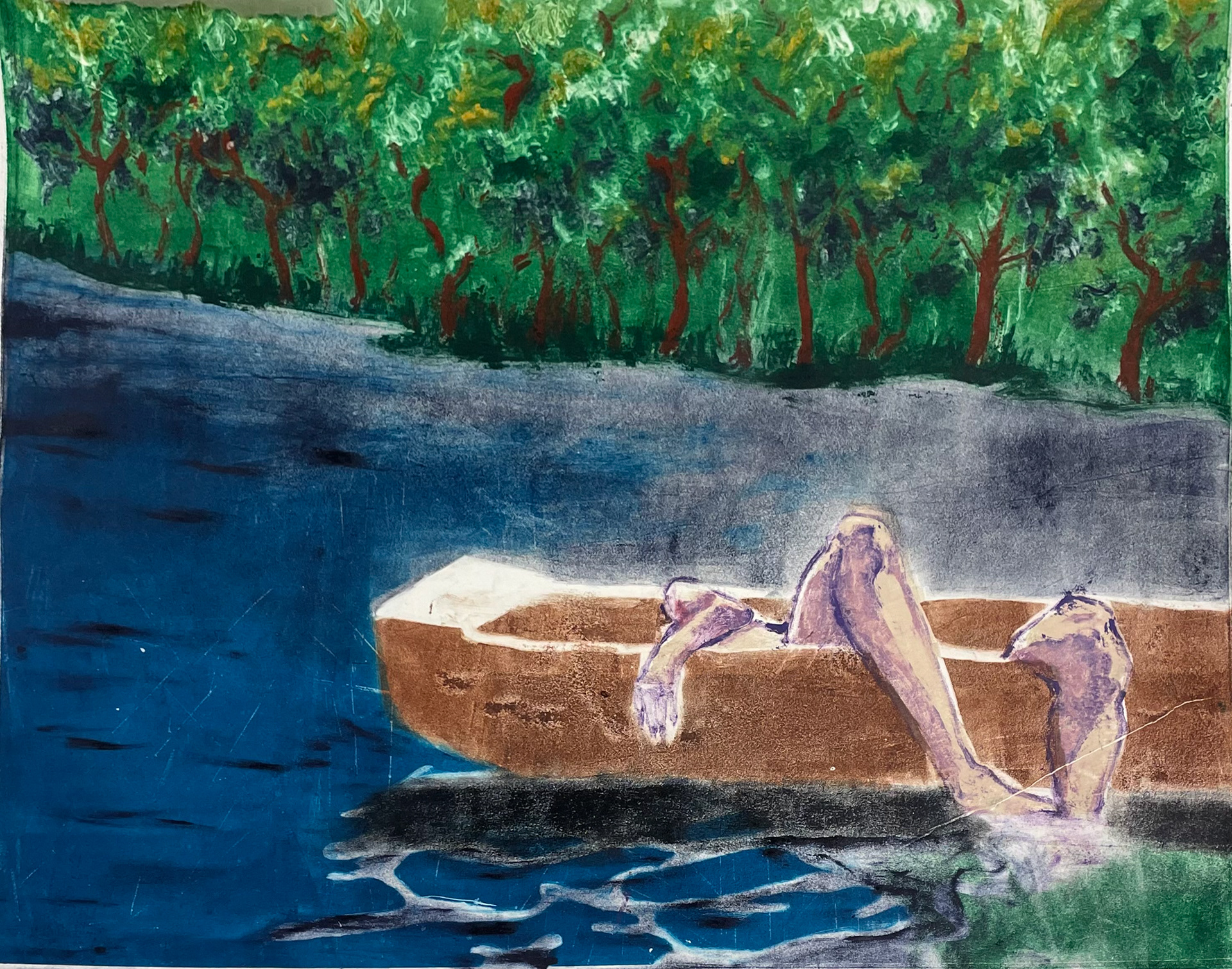Monotype print, 2023