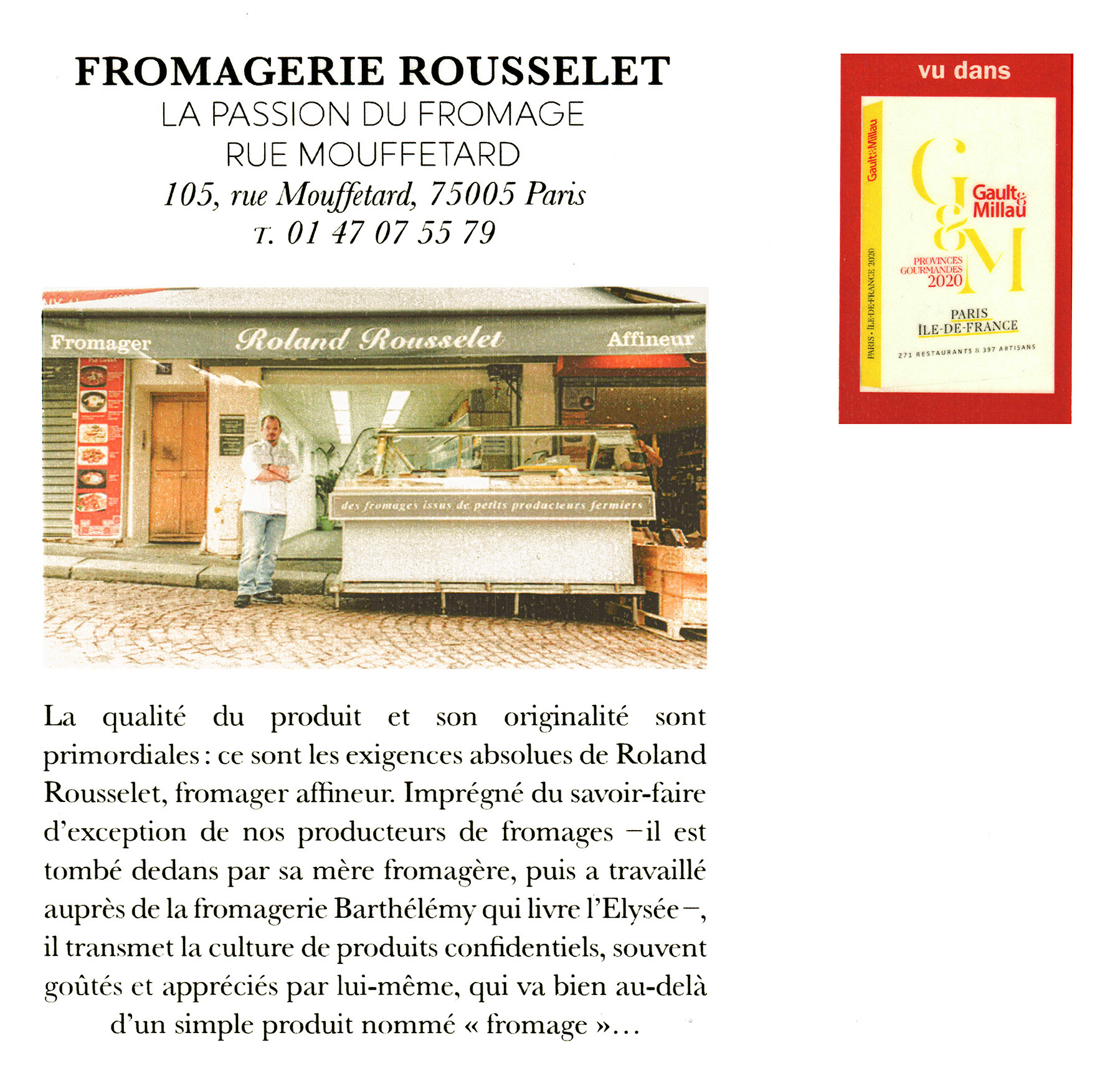 Gault & Millaud / Août 2020